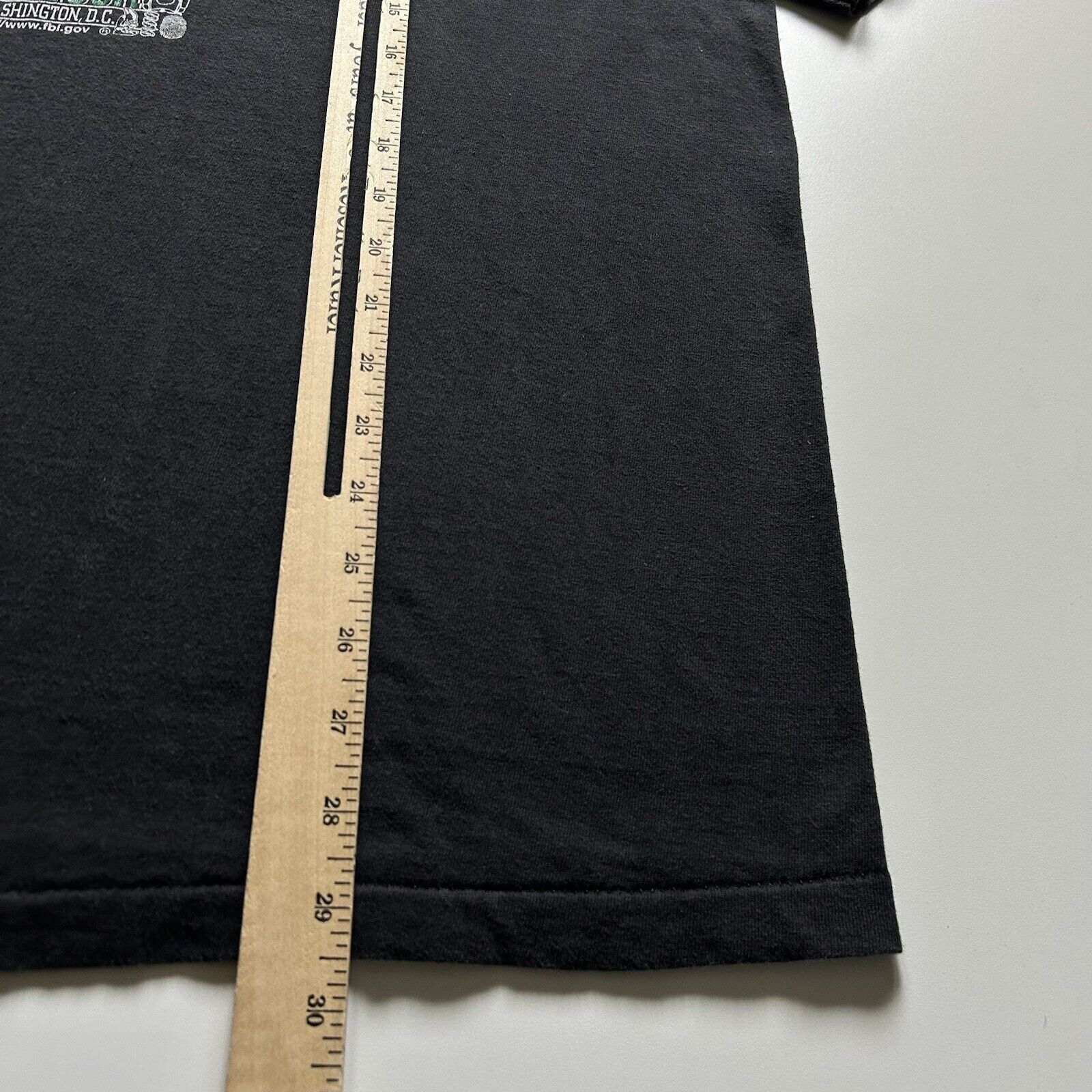Vintage Vintage 90s FBI Washington DC T Shirt XL Made In USA Faded Size US XL / EU 56 / 4 - 4 Thumbnail
