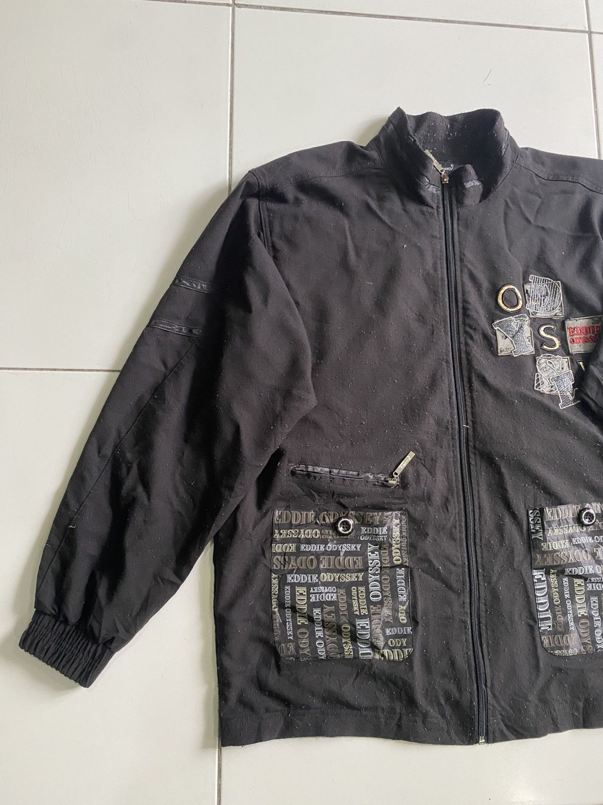 Japanese Brand Eddie Odyssey style multipockets nylon Black jackets Size US L / EU 52-54 / 3 - 2 Thumbnail