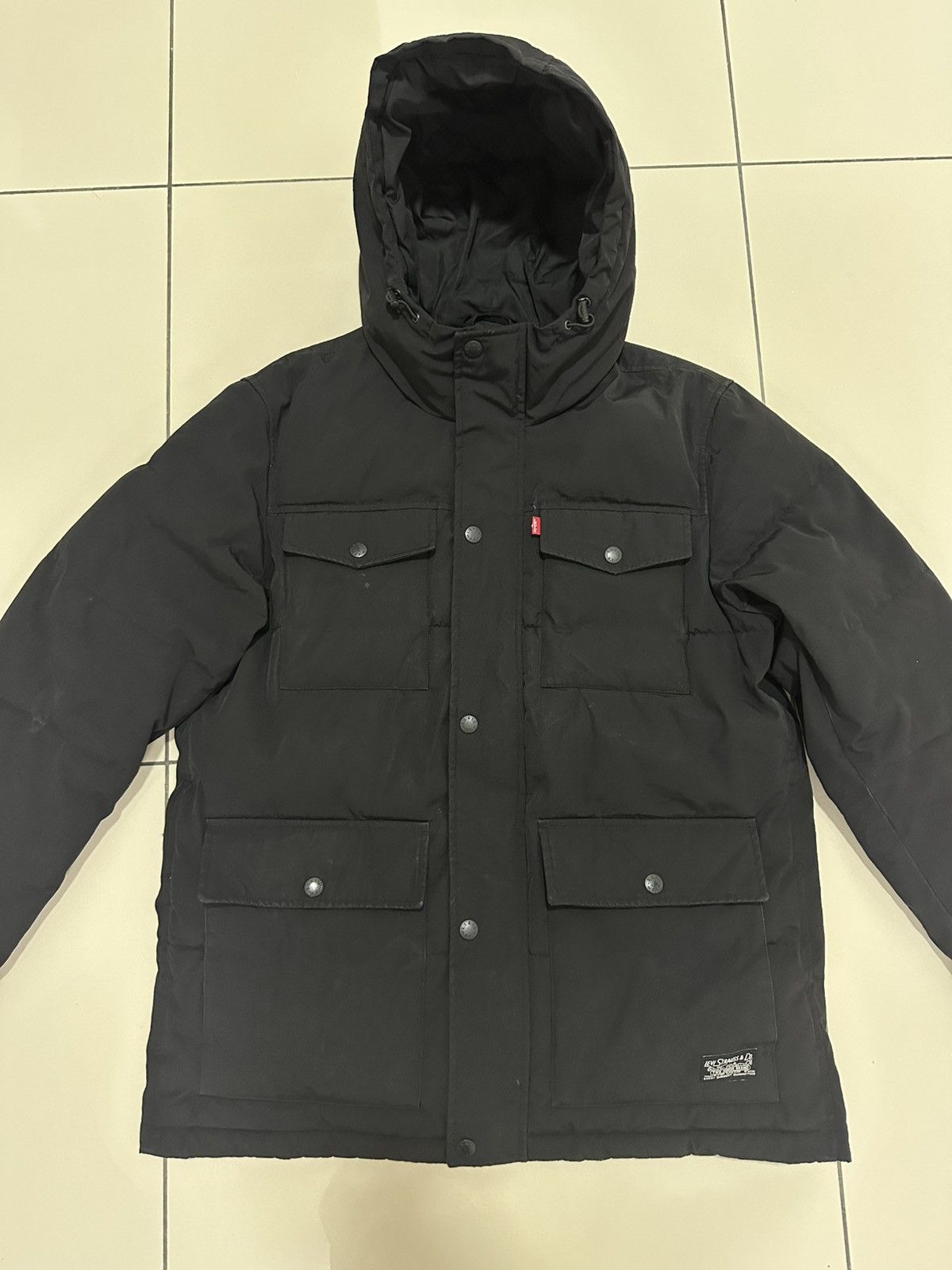 Levi's × Levi's Vintage Clothing Levi’s Padded Parka Jacket Design With Hoodie Design Size US M / EU 48-50 / 2 - 3 Thumbnail