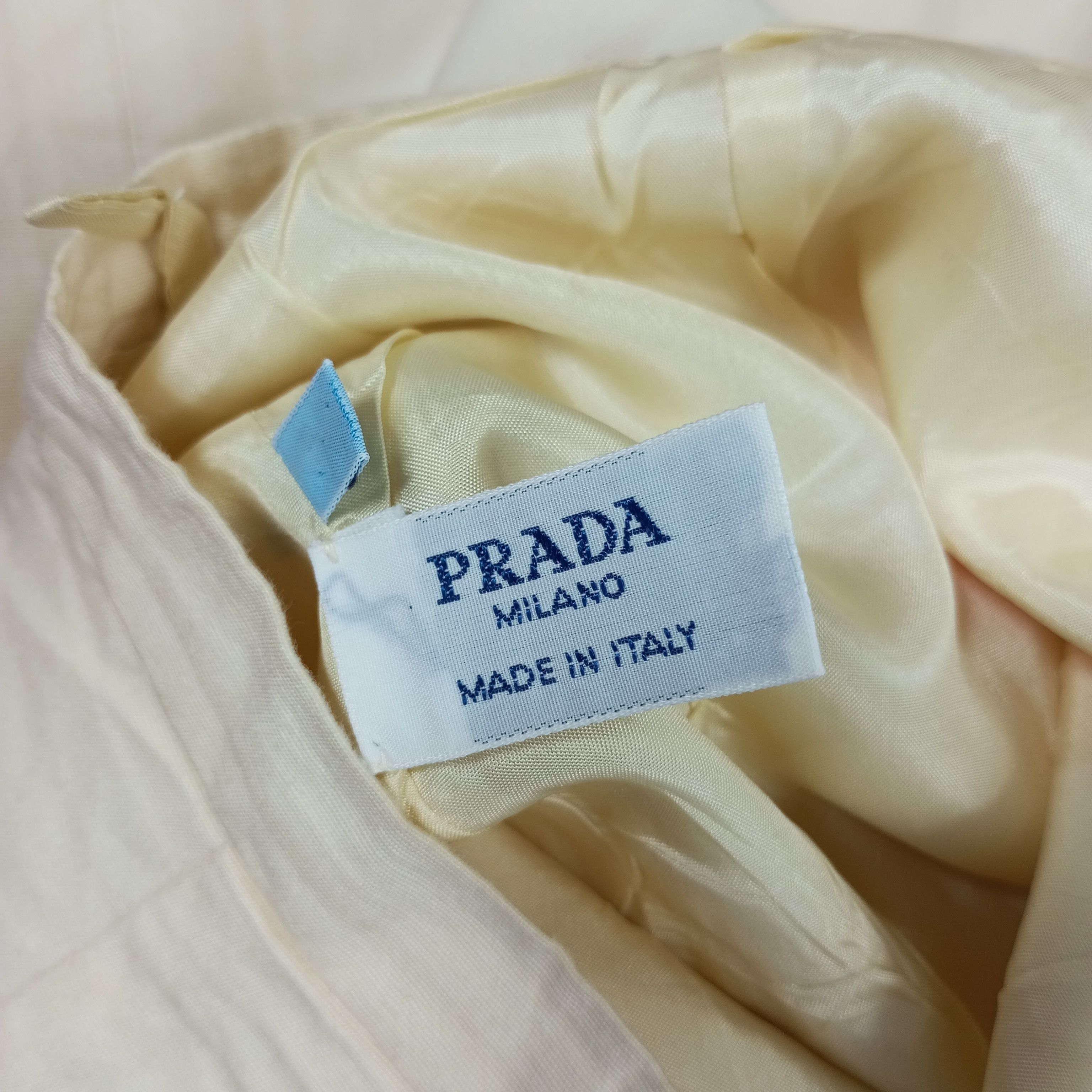 Prada × Vintage Prada Milano Luxury Fashion Brand Skirt Size 25" / US 0 / IT 36 - 7 Thumbnail