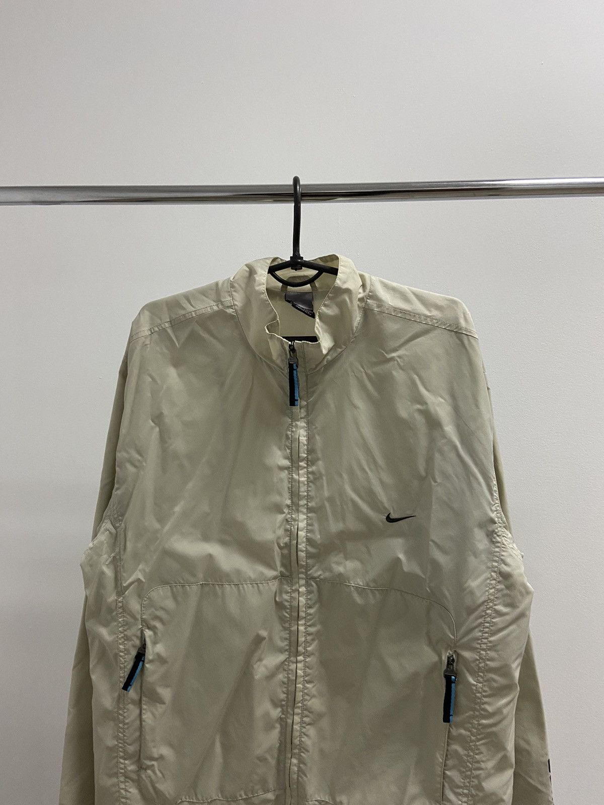 Nike × Vintage Nike Jacket Nylon Vintage Big Logo Zip Size US S / EU 44-46 / 1 - 2 Thumbnail