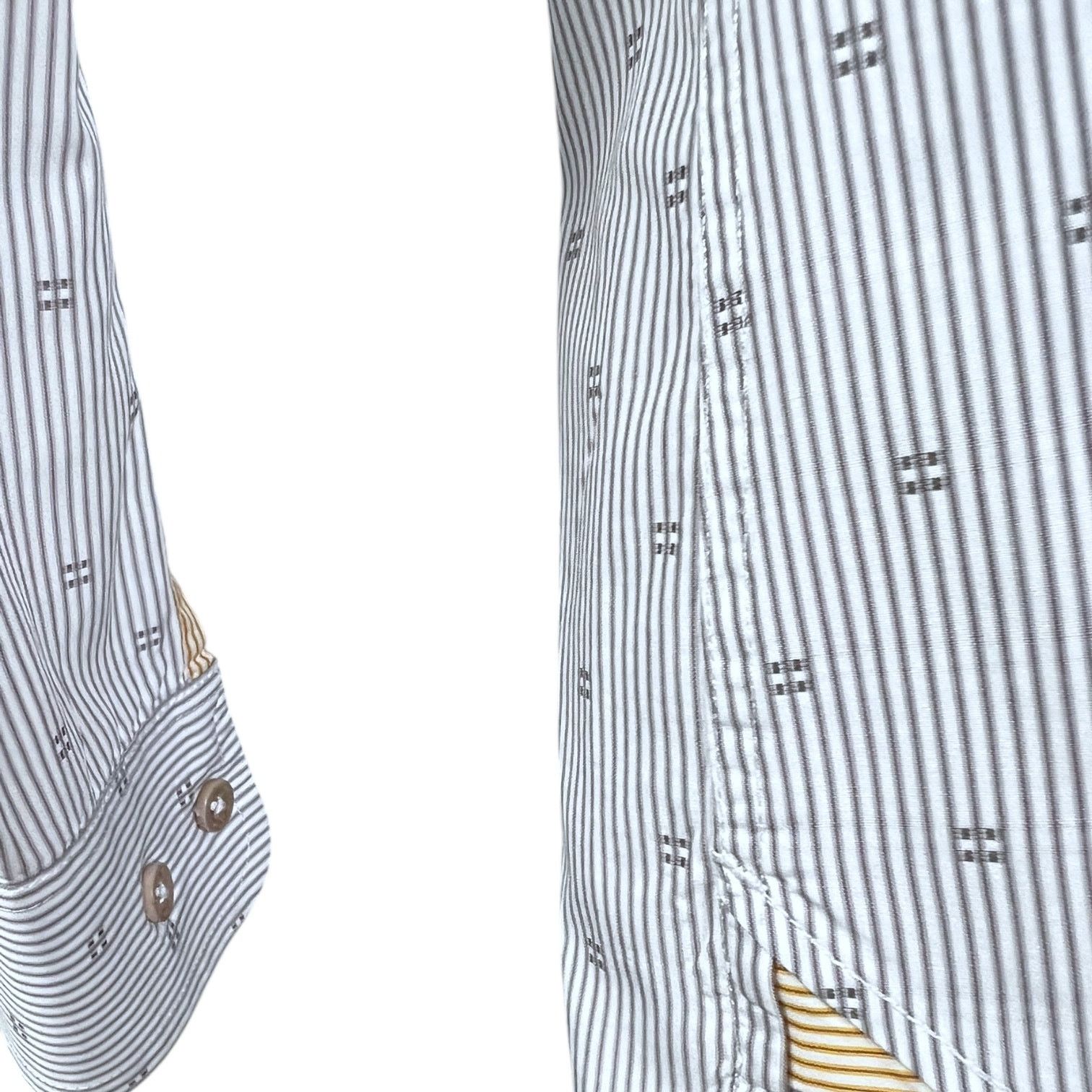 Ben Sherman Ben Sherman Plectrum Striped Geometric Button-Up Shirt - S Size US S / EU 44-46 / 1 - 5 Thumbnail