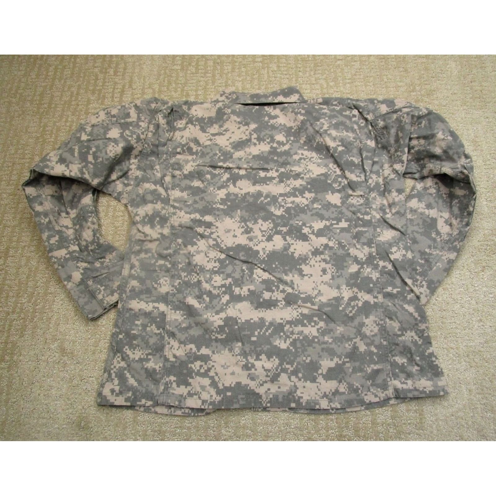 American Apparel US Military Coat Men M Gray Camouflage FR Coat Jacket Military Jacket Size US M / EU 48-50 / 2 - 3 Thumbnail