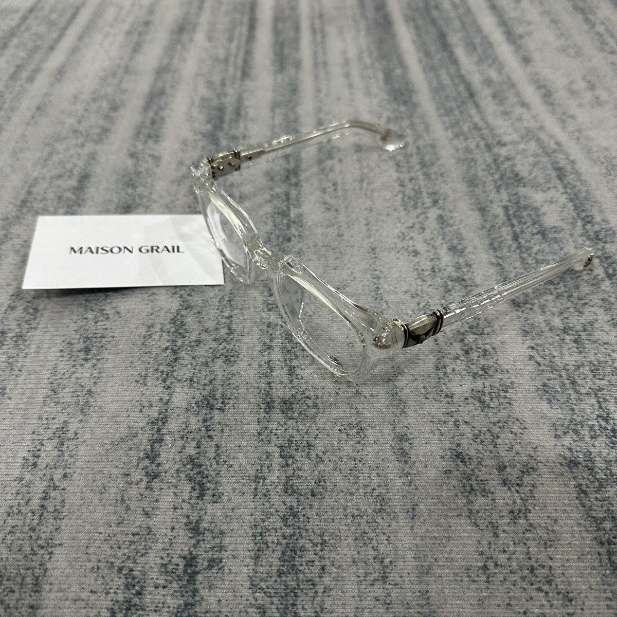 Chrome Hearts CHROME HEARTS WELL HELL YEAH CRYSTAL EYEGLASSES Size ONE SIZE - 2 Thumbnail
