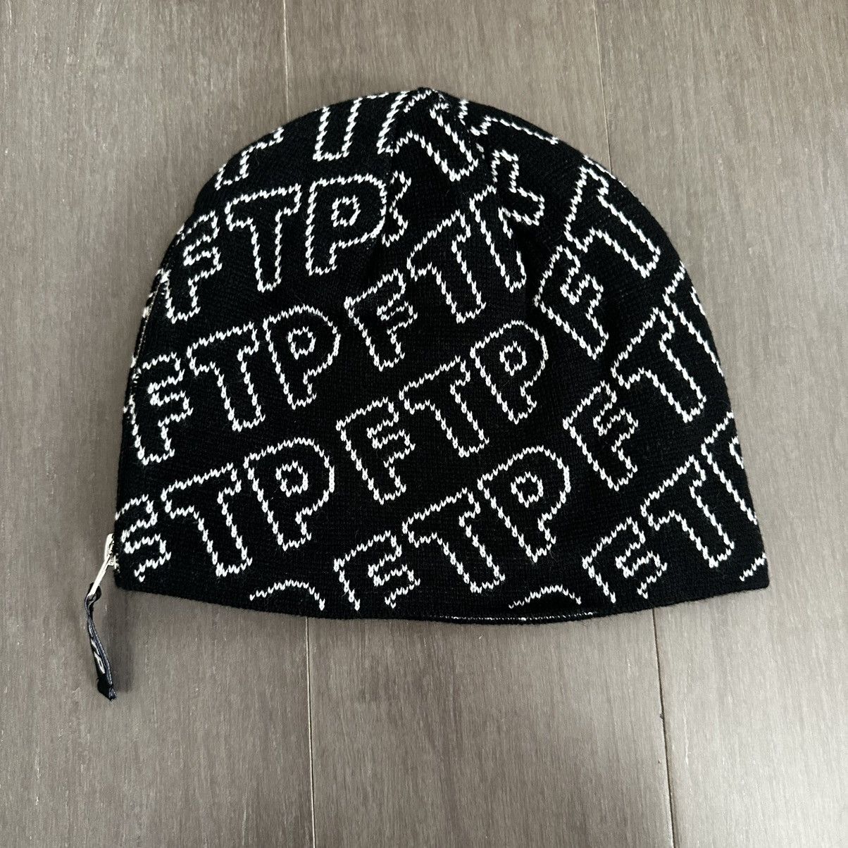 Fuck The Population FTP Zipper Beanie Black Size ONE SIZE - 2 Thumbnail