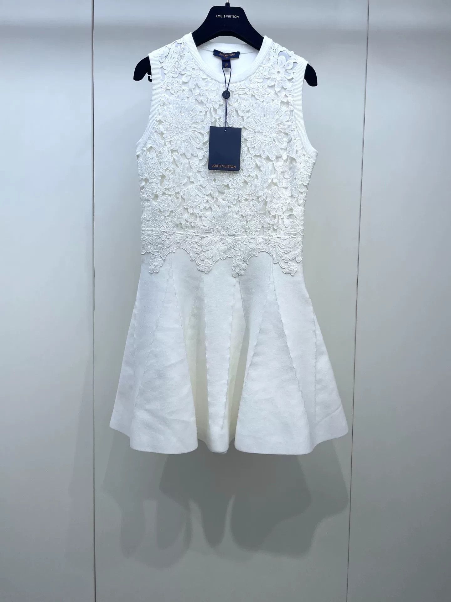 Louis Vuitton LV New Lace Panel Dress Size S / US 4 / IT 40 - 1 Thumbnail