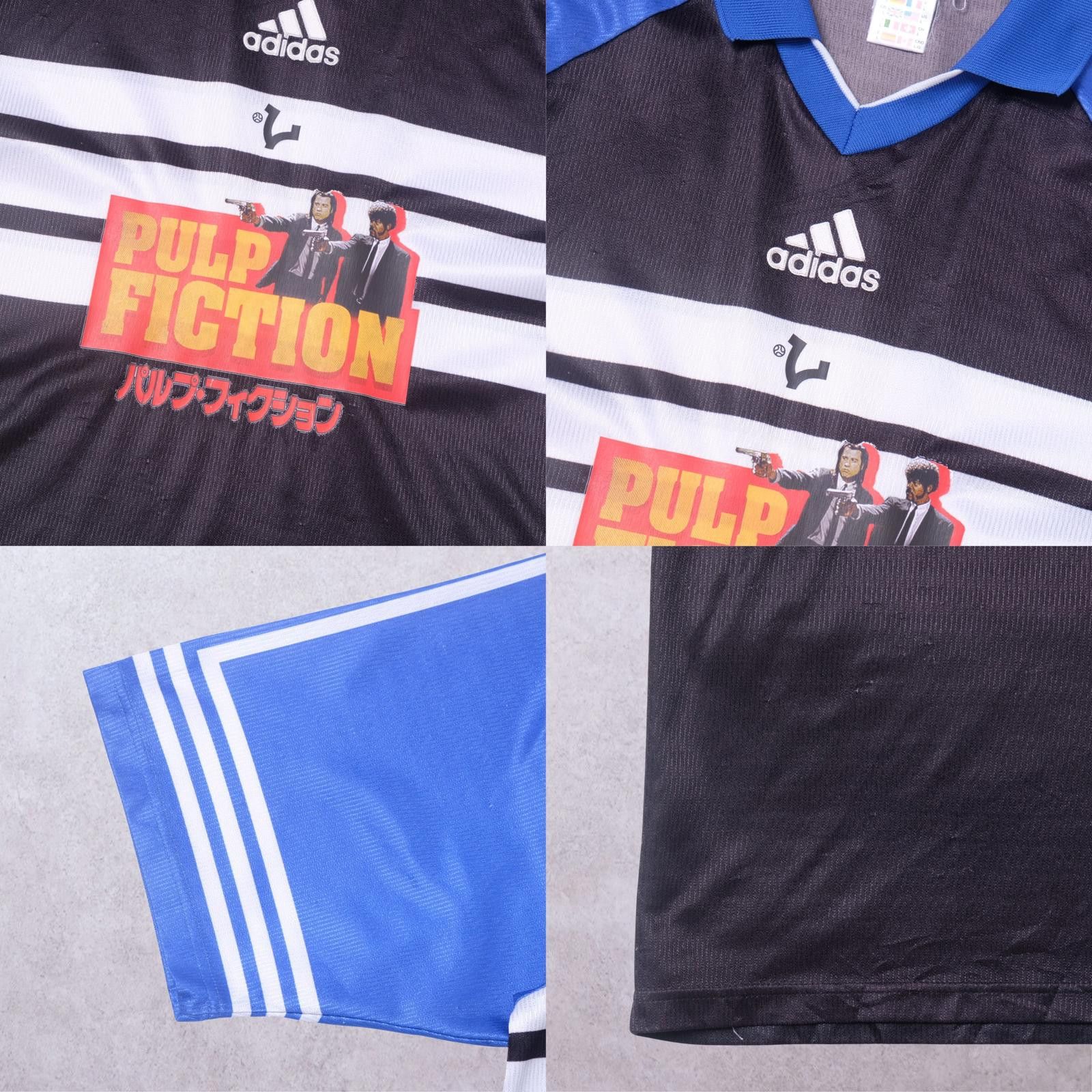 Adidas 1990s VICE Footbal Store Pulp Fiction Football Shirt Adidas Size US L / EU 52-54 / 3 - 6 Thumbnail