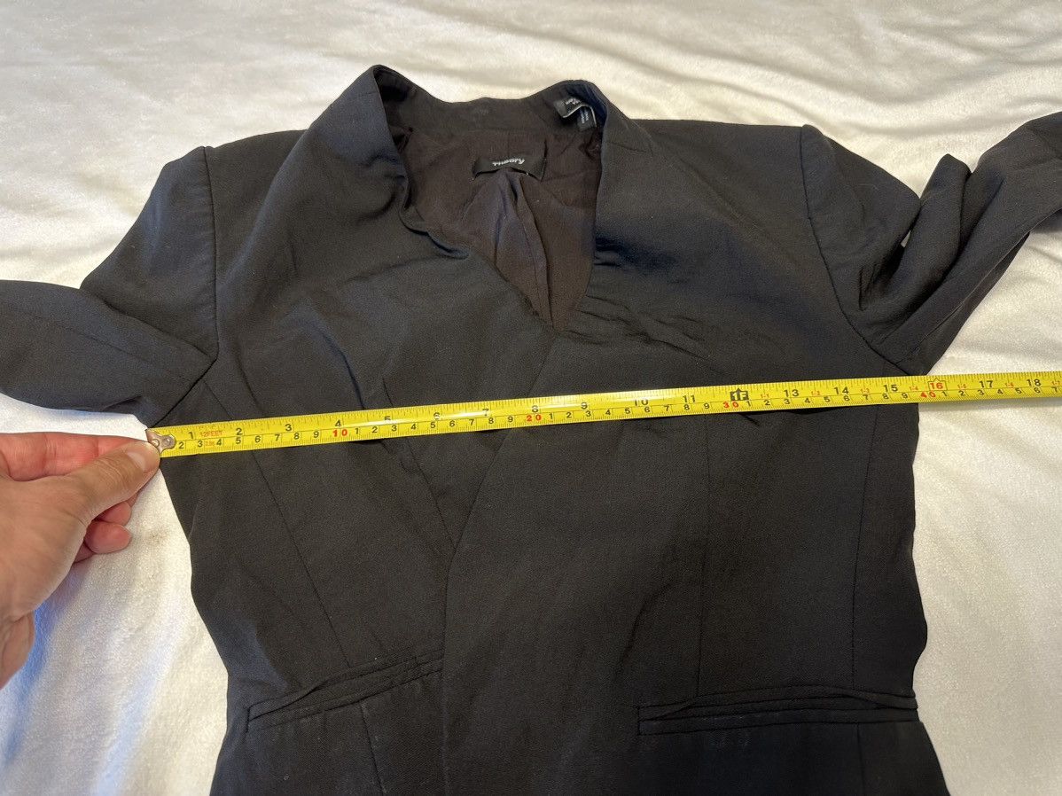 Theory Theory Women's Lanai Edition Open Front Jacket Size 2 Black Size XS / US 0-2 / IT 36-38 - 4 Thumbnail
