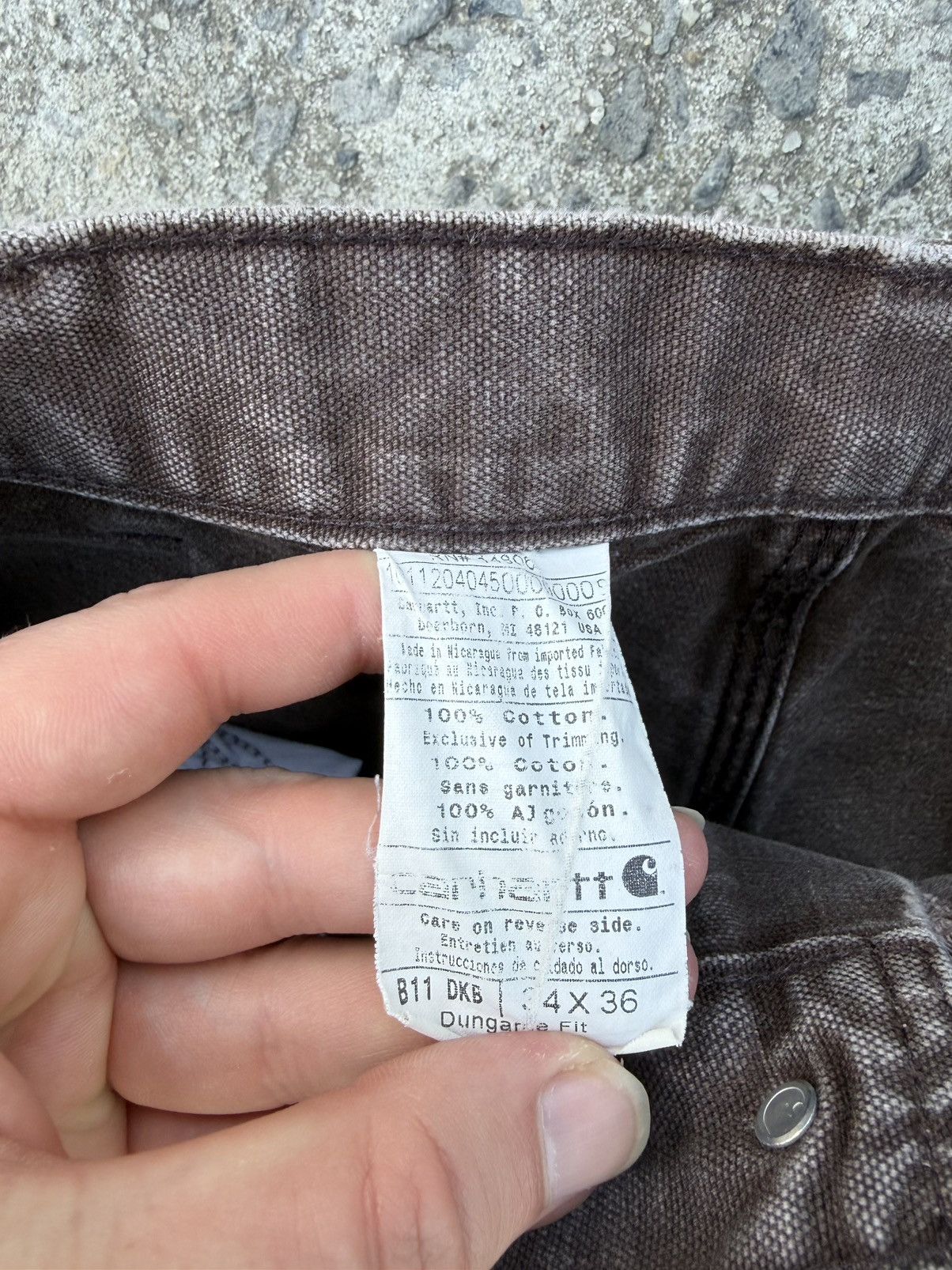 Vintage Carhartt carpenter pants