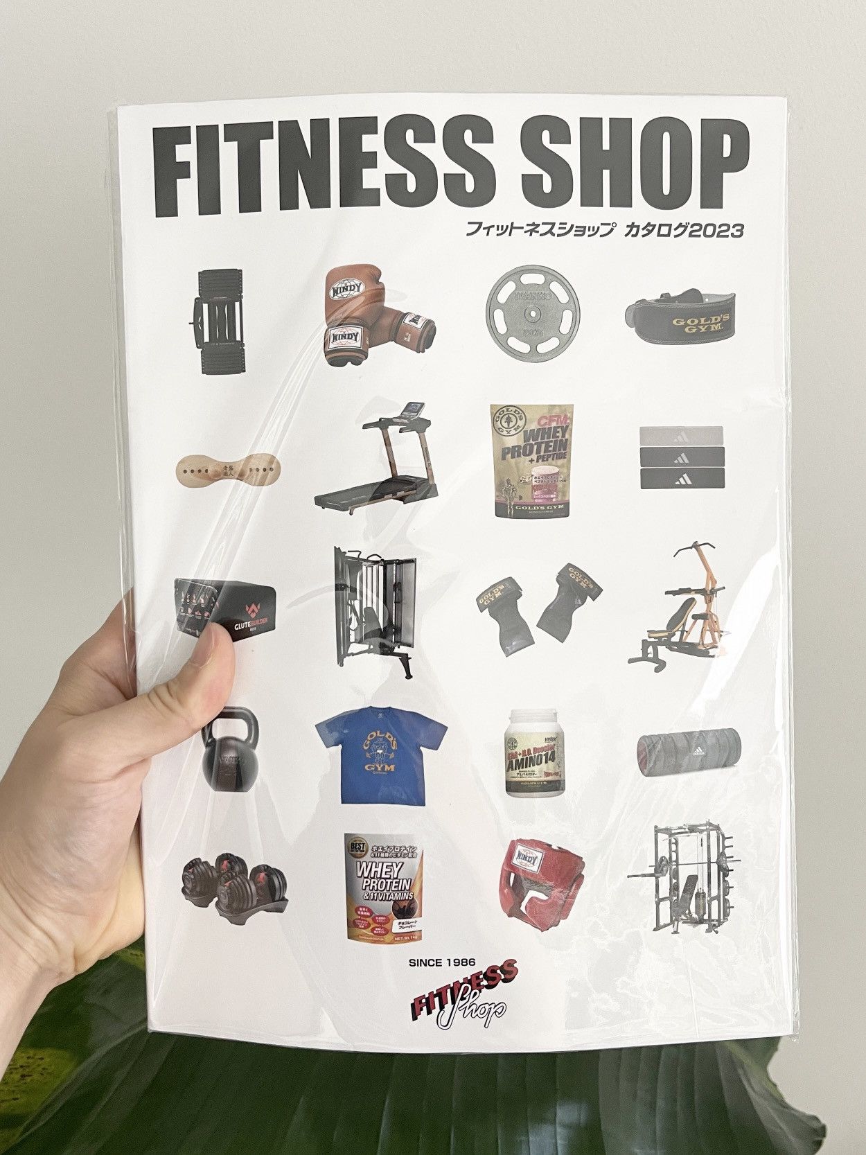 Japanese Brand STEAL! 2023 GOLD’S GYM Japan Exclusive Promo Magazine Size ONE SIZE - 1 Thumbnail
