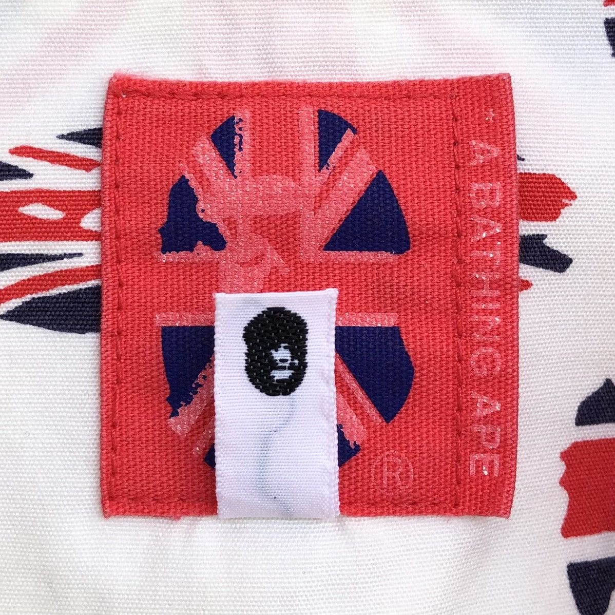 Bape UNION JACK APE HEAD BUTTON UP SHIRT Size US M / EU 48-50 / 2 - 14 Thumbnail