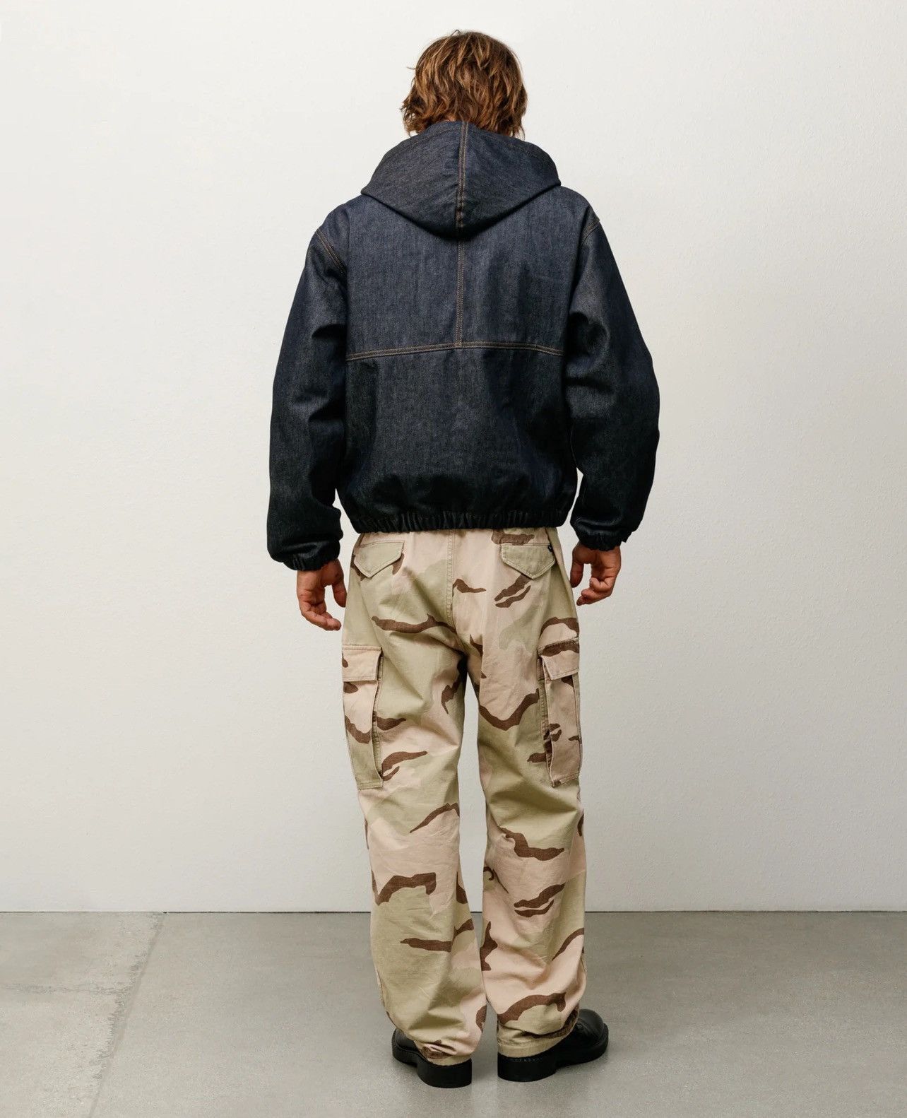 Stussy Stussy Raw Denim Insulated Work Jacket Large Size US L / EU 52-54 / 3 - 13 Thumbnail
