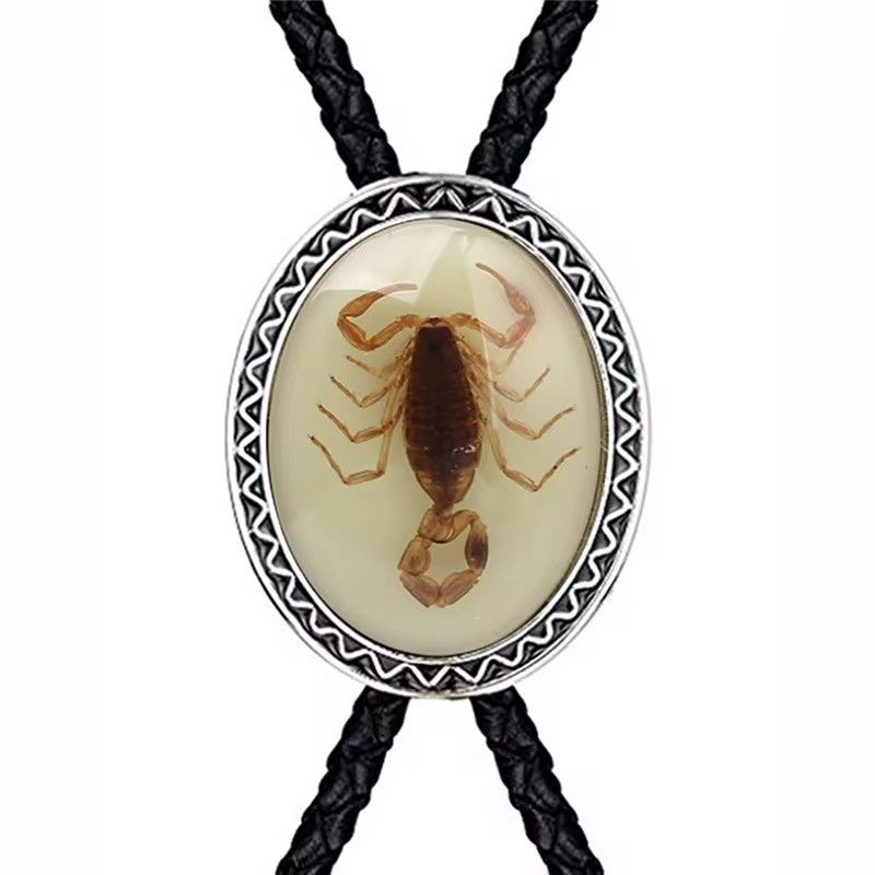 Jewelry Naturel stone Scorpion bolo tie Size ONE SIZE - 4 Thumbnail