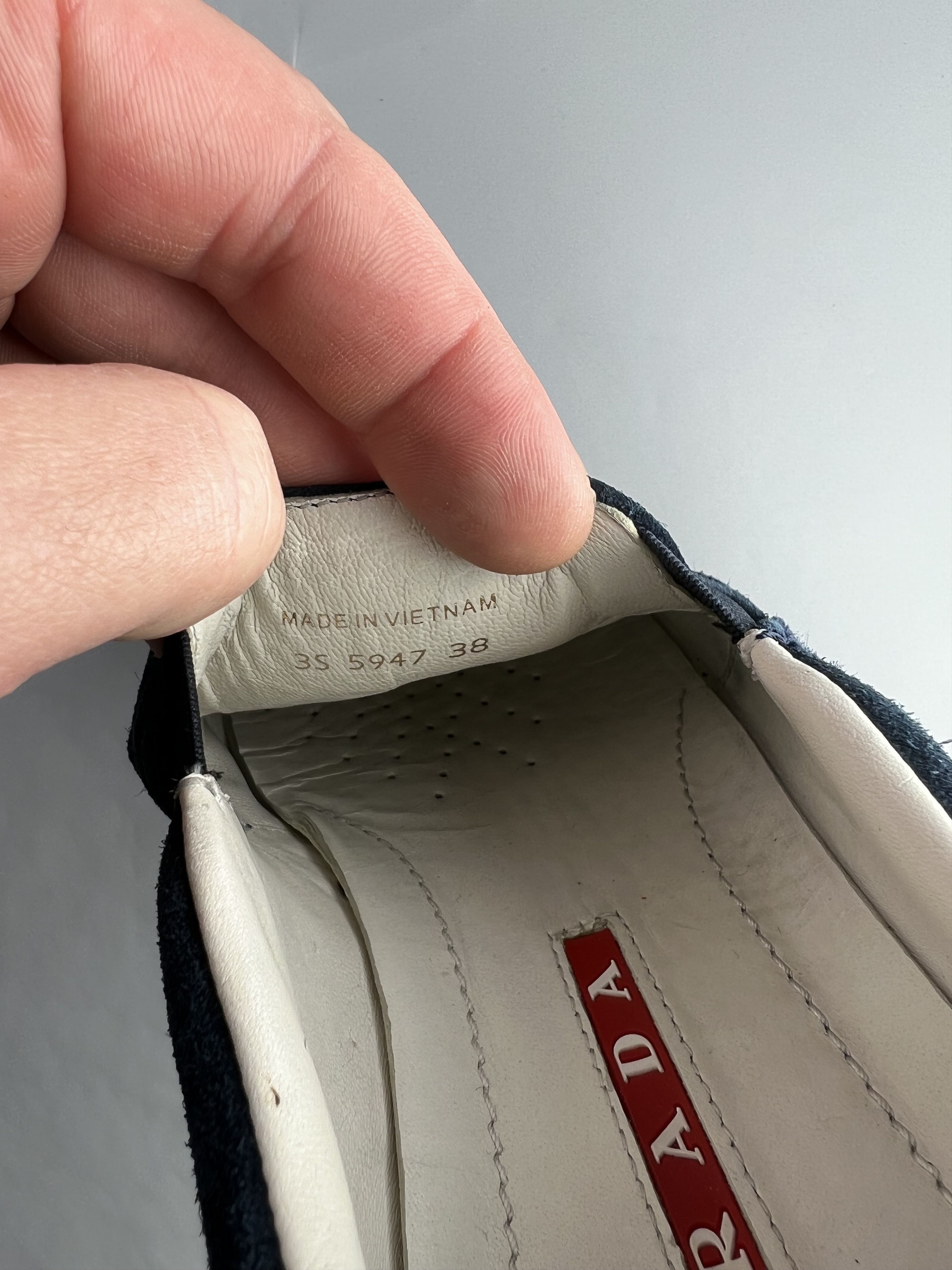 Prada PRADA Women's Suede Mocassins Slip-On Size 38 Size US 8 / IT 38 - 9 Thumbnail