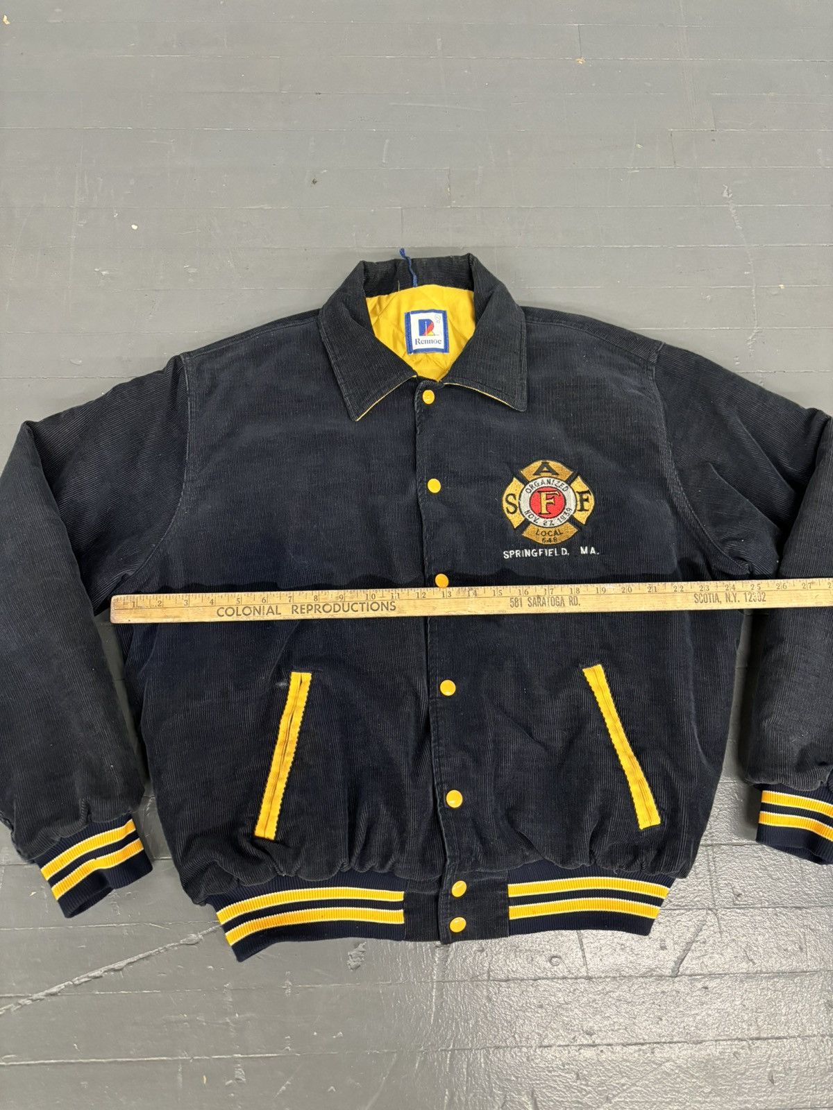 Vintage Vintage 80s SAF Springfield MA corduroy jacket Size US XL / EU 56 / 4 - 5 Thumbnail