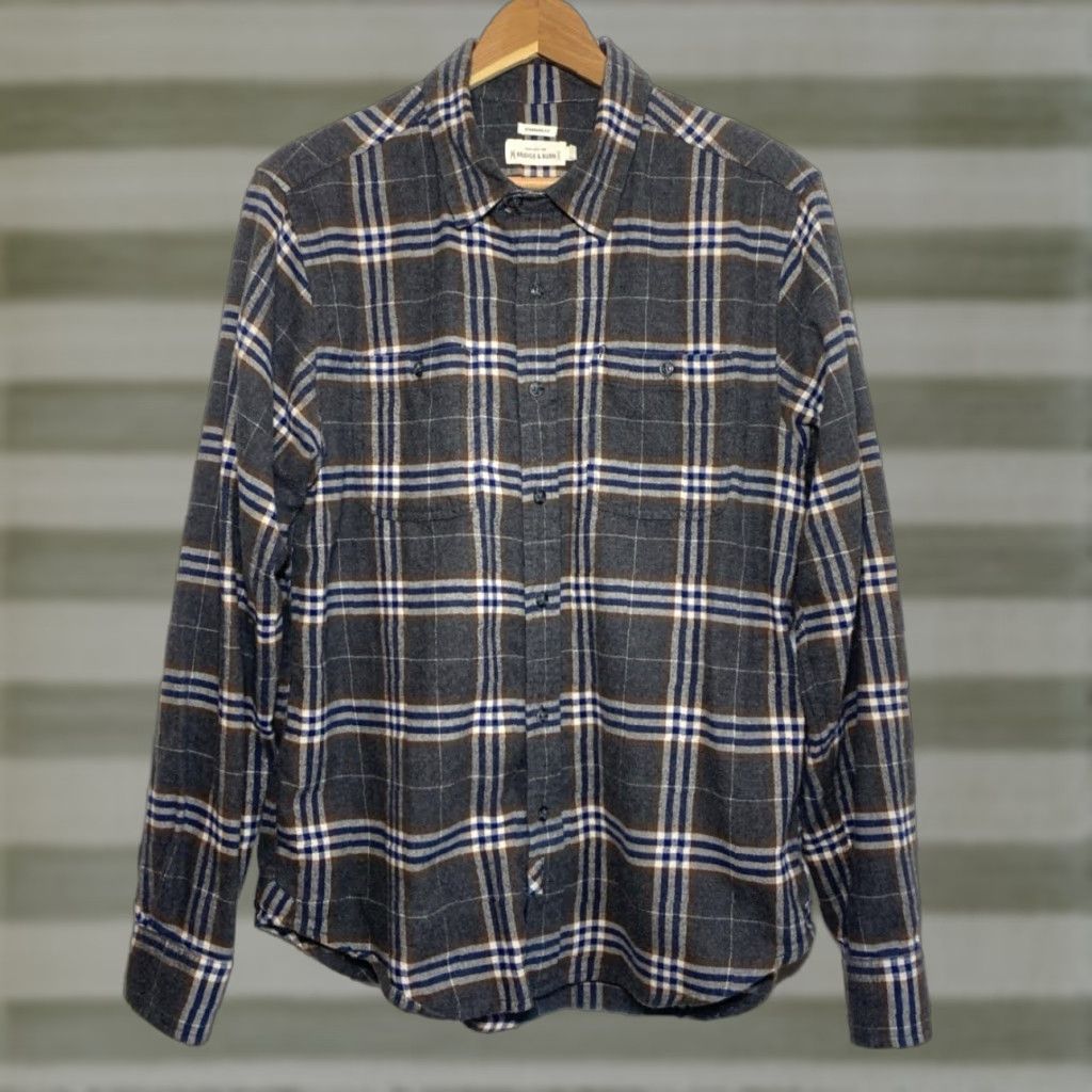 Outdoor Research MEN'S Bridge & Burn Flannel Shirt Plaid Standard Fit Sz M Size US M / EU 48-50 / 2 - 1 Thumbnail