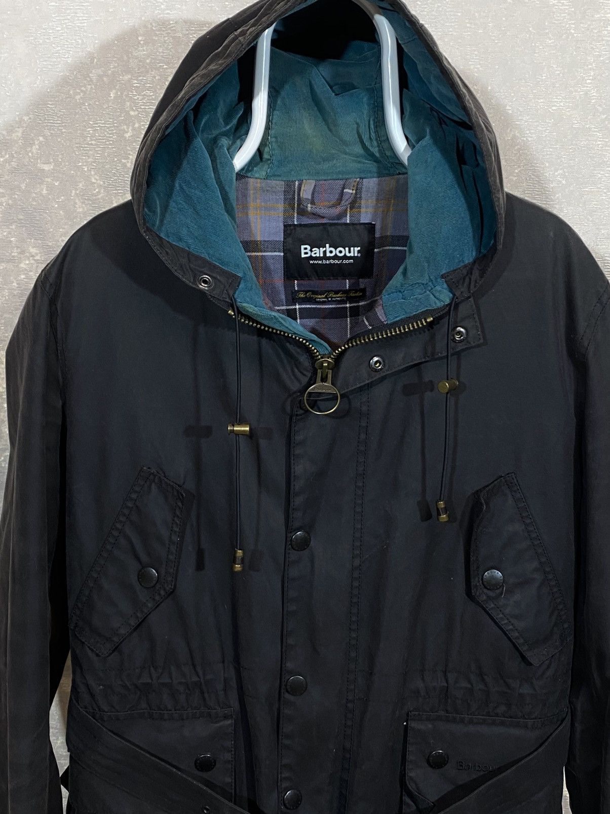 Barbour Barbour Durham Walking Wax Men Jacket Size US L / EU 52-54 / 3 - 4 Thumbnail