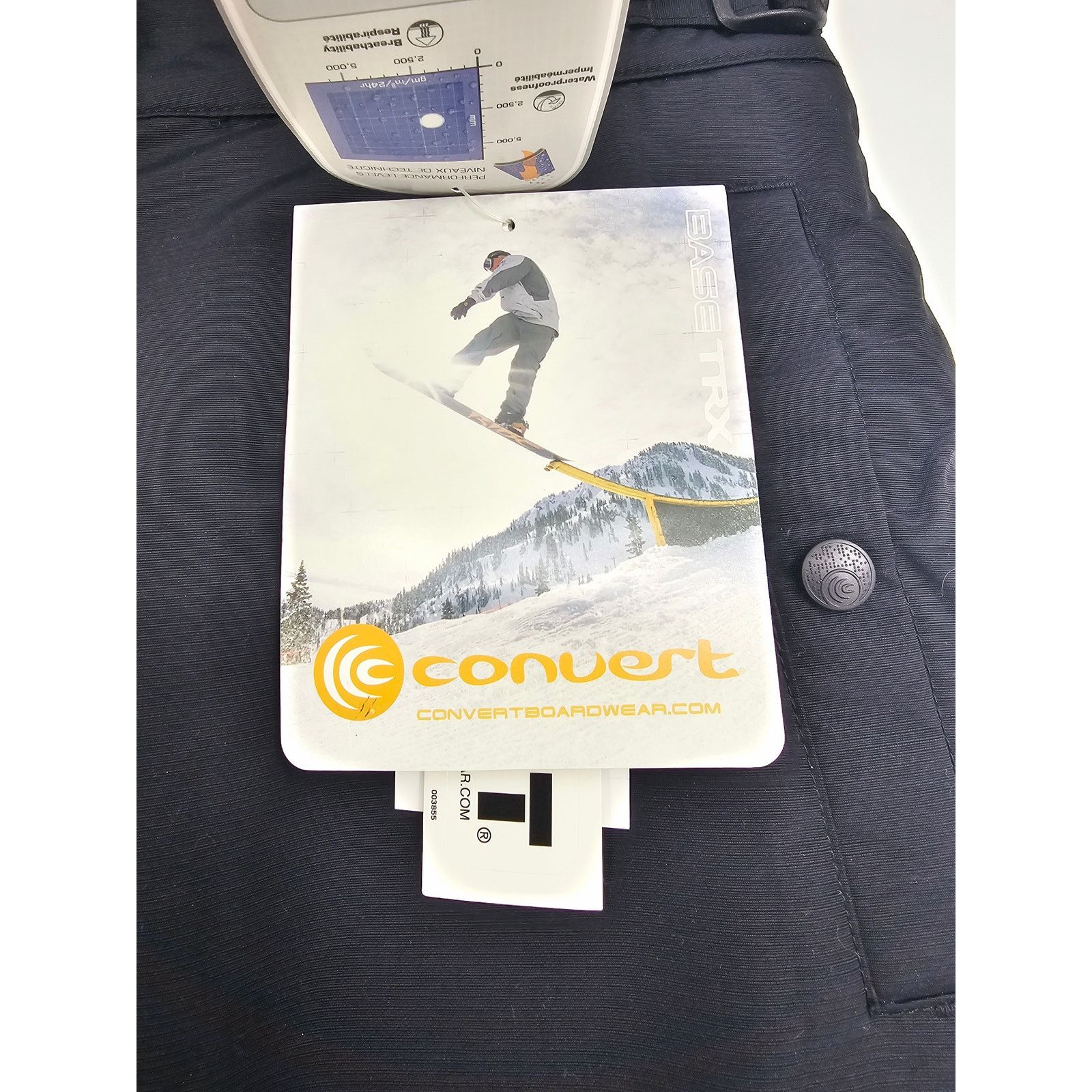 Columbia Columbia Convert Base TRX Snow Black Pants Ski Snowboard M Size 30" / US 8 / IT 44 - 3 Thumbnail