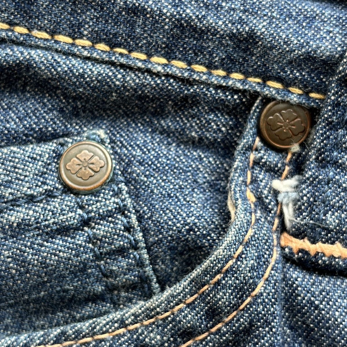 Evisu × Japanese Brand Evisu Yamane Seagull Smile Jorts Size US 30 / EU 46 - 9 Thumbnail