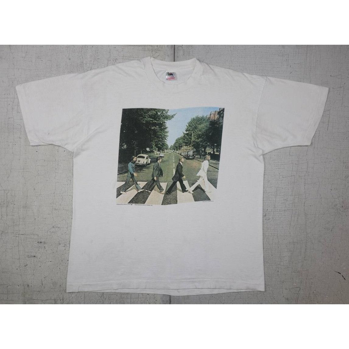 Fruit Of The Loom Vintage 1990 Beatles Abbey Road Shirt XL Fruit of the Loom Size US XL / EU 56 / 4 - 1 Thumbnail