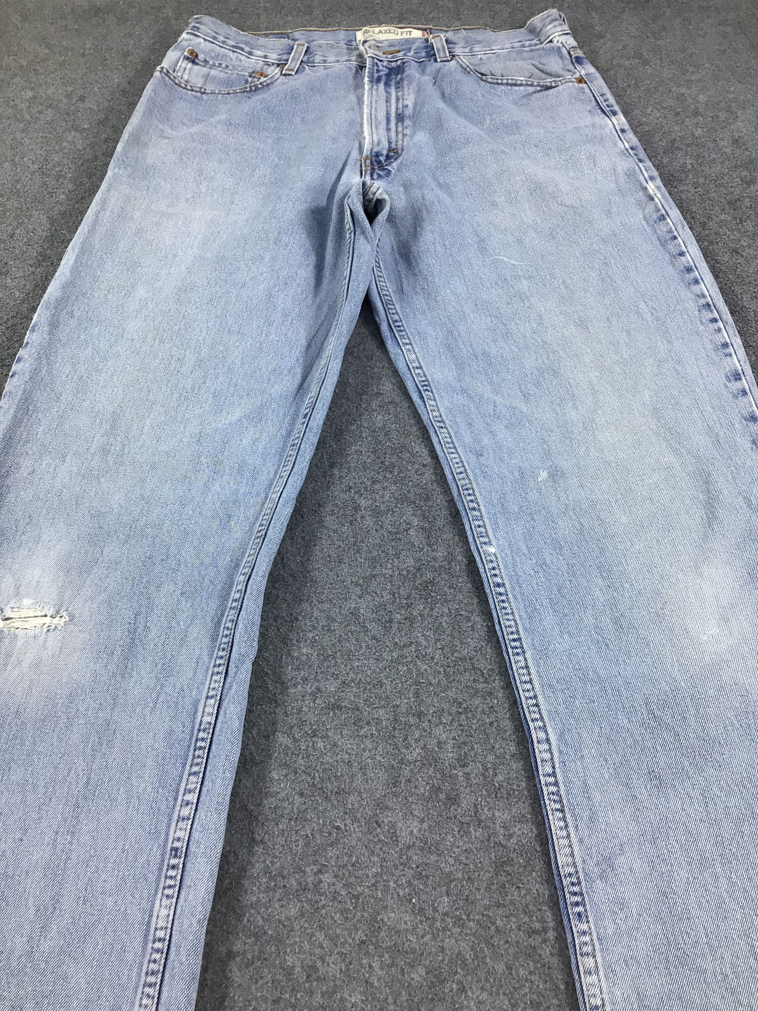 Levi's Vintage Light Wash Levis 560 Jeans-J843 Size US 34 / EU 50 - 3 Thumbnail