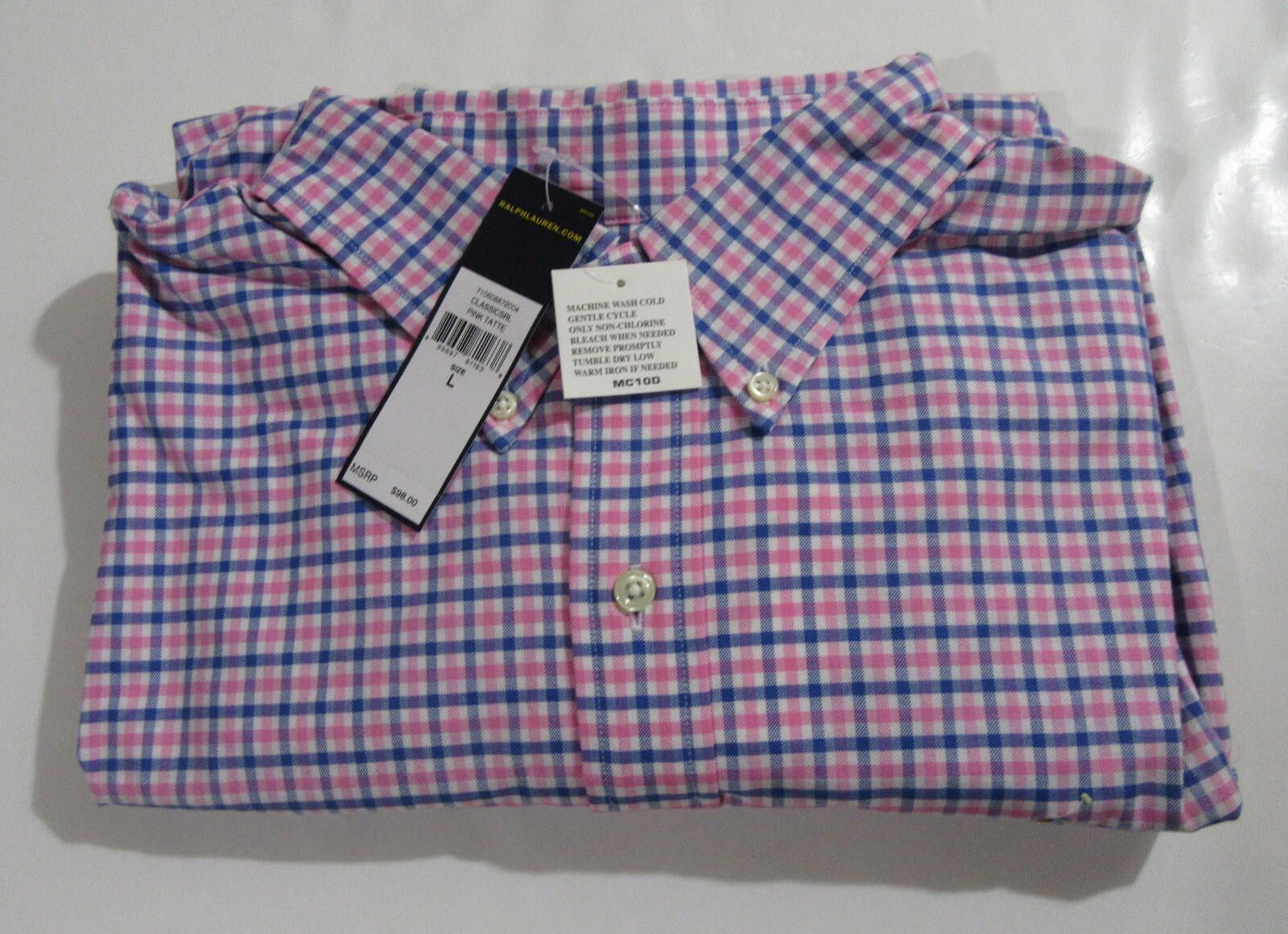 Polo Ralph Lauren Polo Ralph Lauren Mens Slim Fit Button Down Shirt Checkered Size US M / EU 48-50 / 2 - 4 Thumbnail