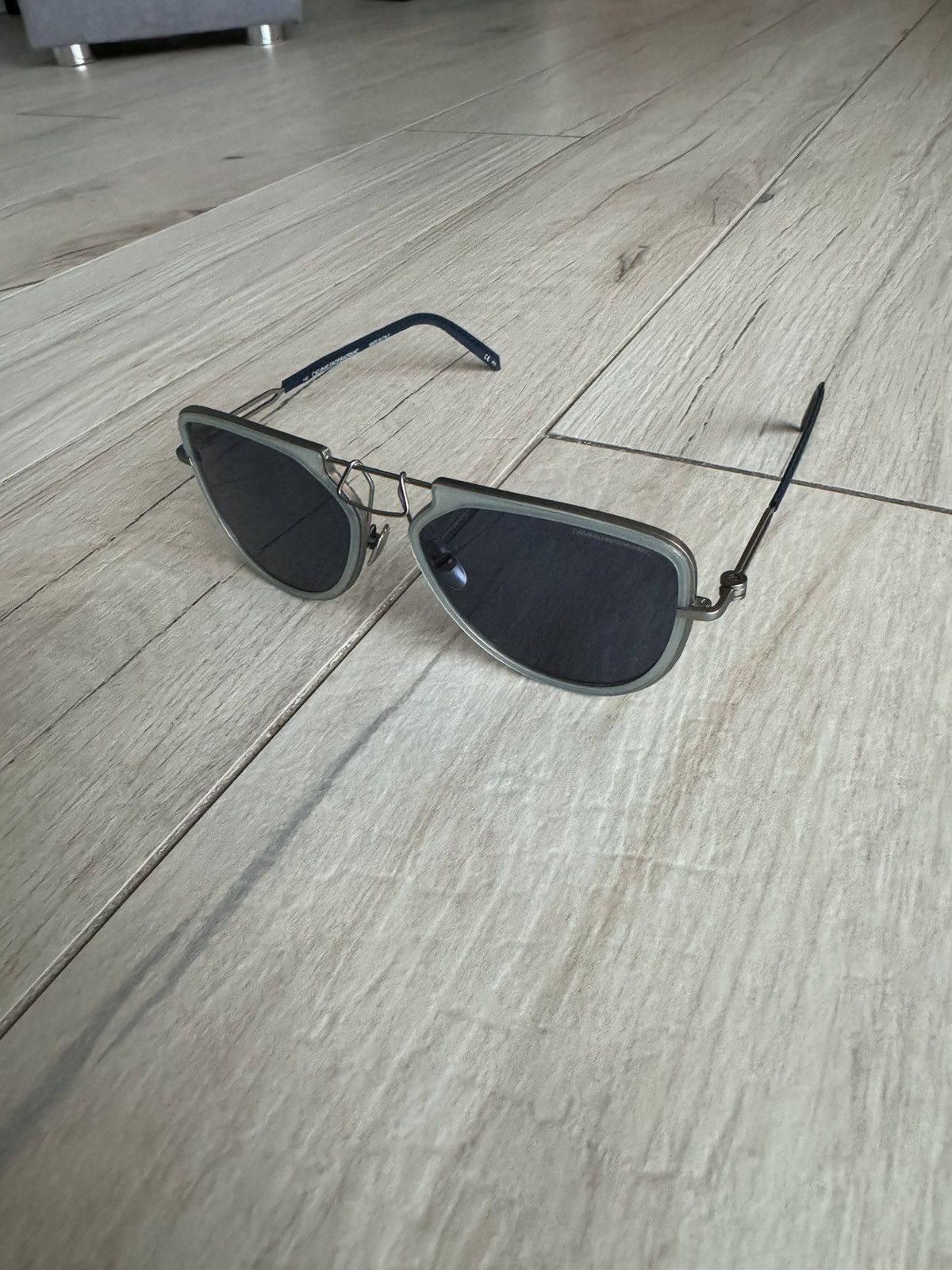 Calvin Klein 205W39NYC DS! Calvin Klein 205W39NYC CKNYC 1874S Titanium Sunglasses Size ONE SIZE - 1 Thumbnail
