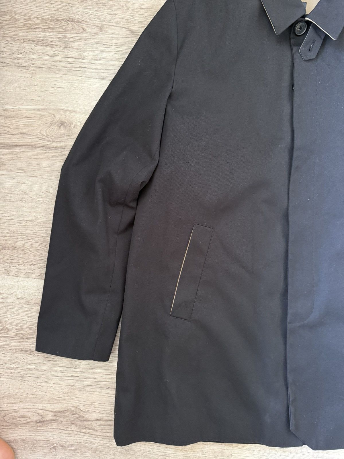 Oliver Sweeney Oliver Sweeney Minimal Mac Coat Blue Fits L XL Clean Design Size US L / EU 52-54 / 3 - 4 Thumbnail