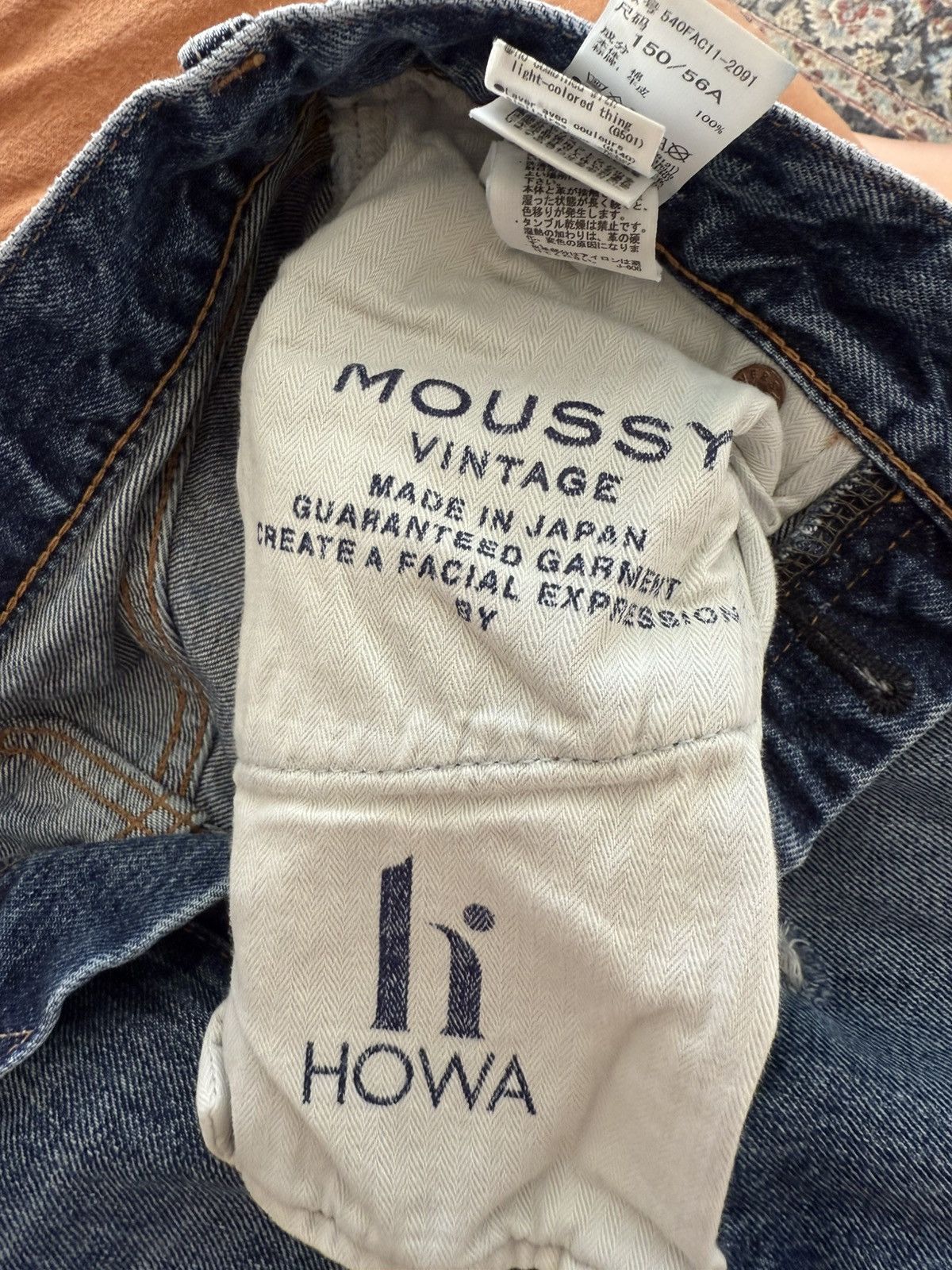 Japanese Brand Mousy Vintage Jean Shorts Size 24" / US 00 / IT 34 - 4 Thumbnail