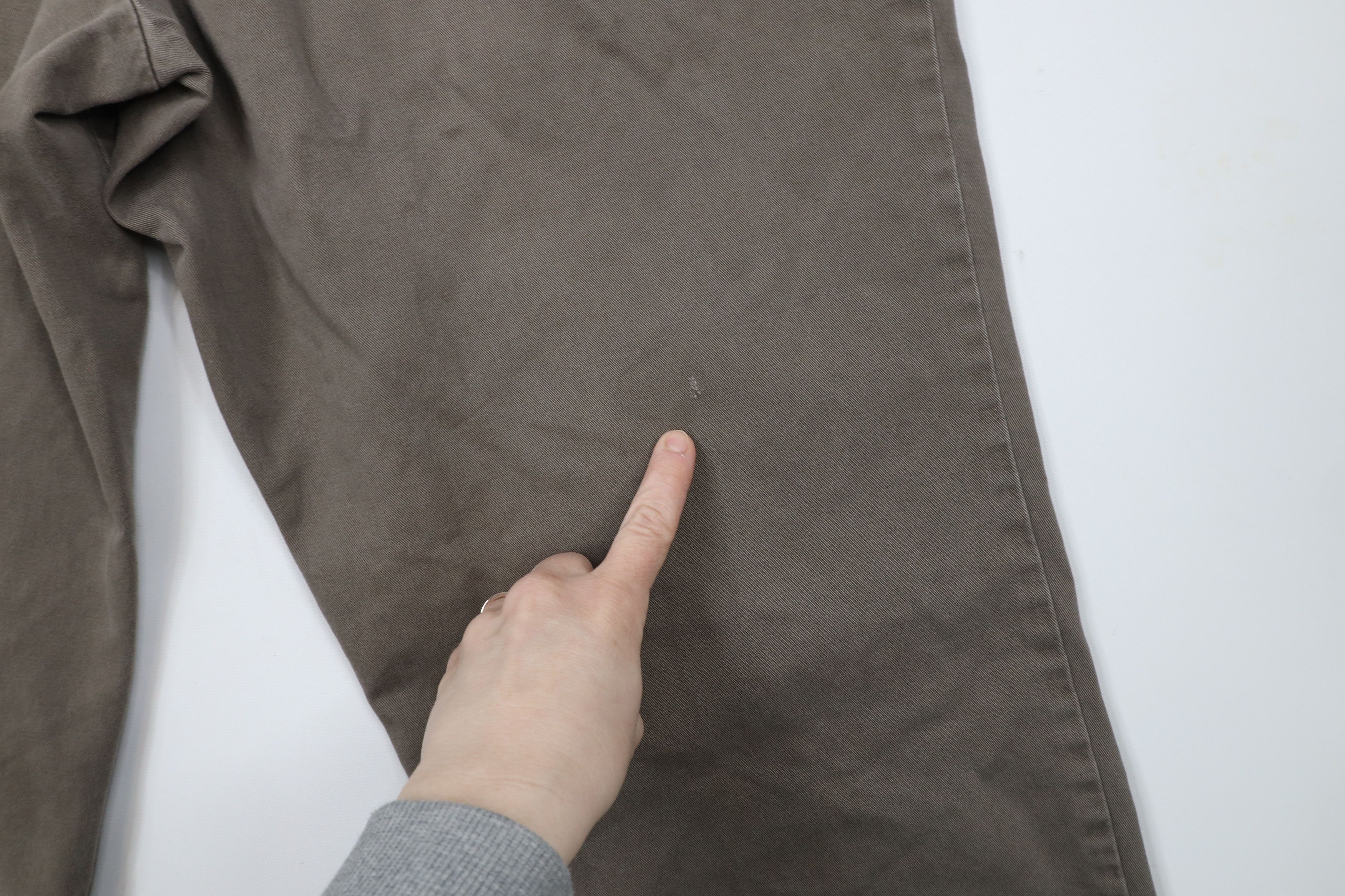 Vintage Vintage 90s Streetwear Wide Leg Cotton Chino Pants Brown Size US 36 / EU 52 - 15 Thumbnail