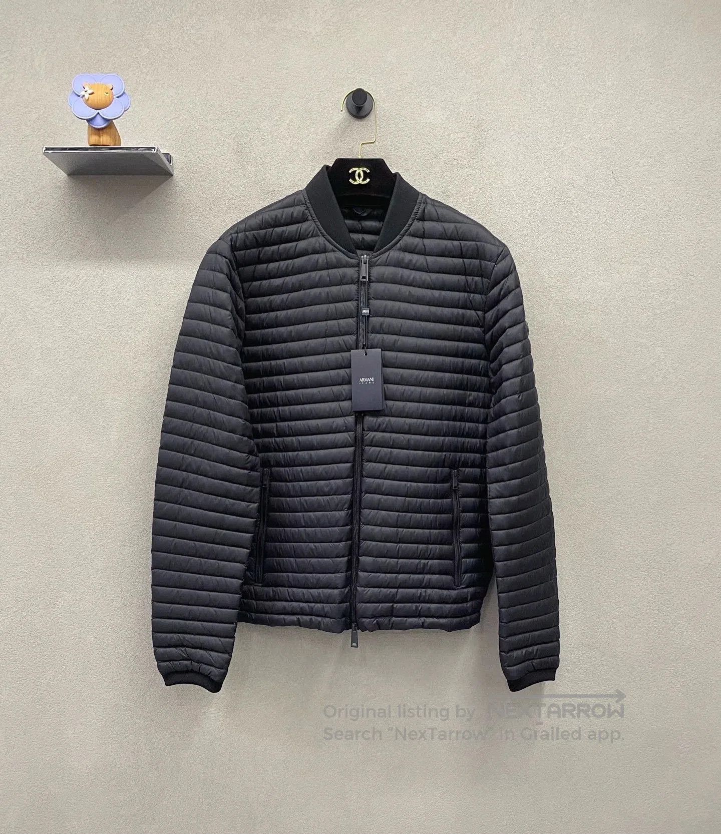 Emporio Armani black lightweight Armani down jacket size 48. Size US M / EU 48-50 / 2 - 1 Thumbnail