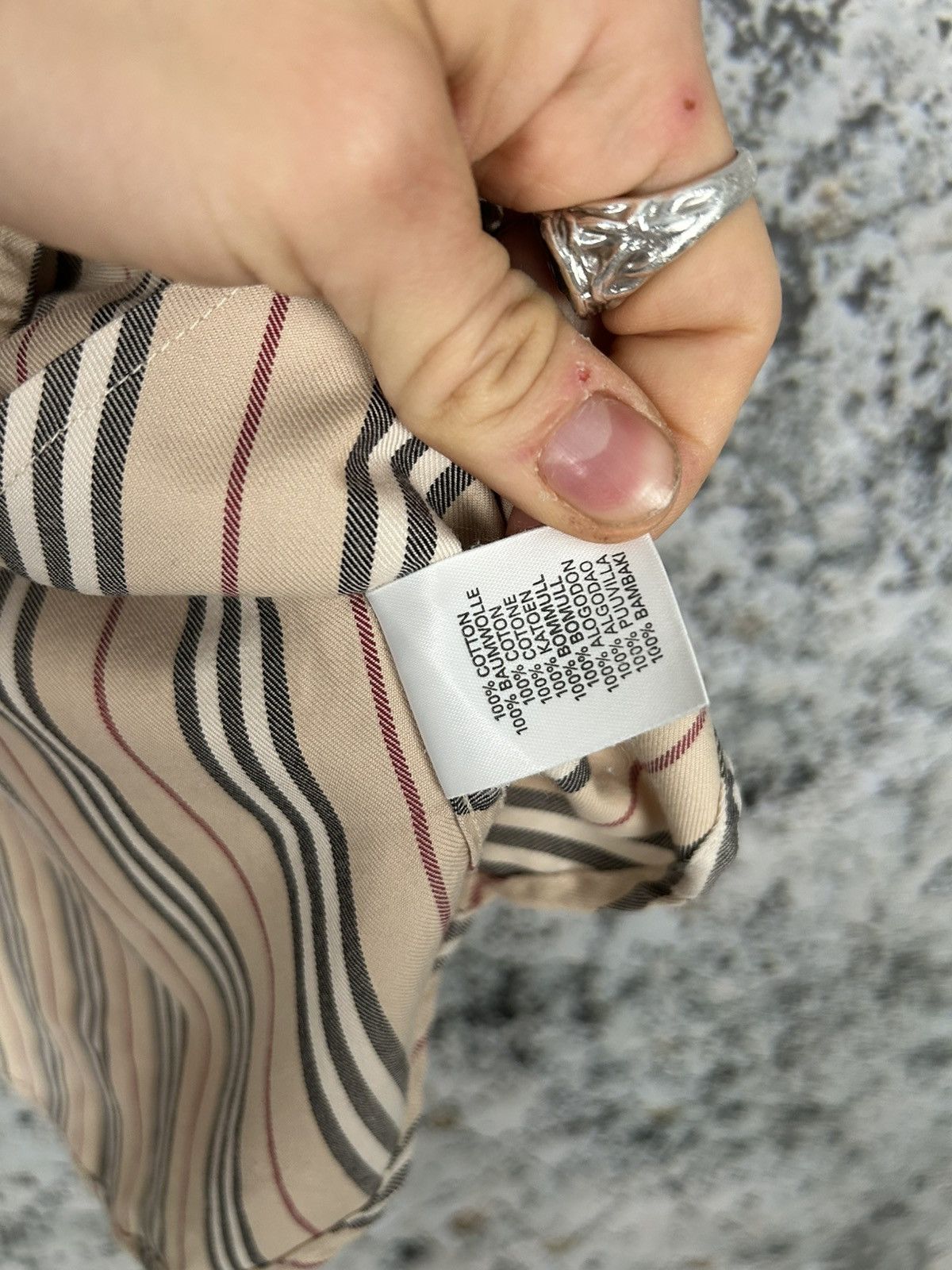 Burberry Vintage Burberry Checkerd Shirt Archive Avant Garde Designer Size US S / EU 44-46 / 1 - 8 Thumbnail
