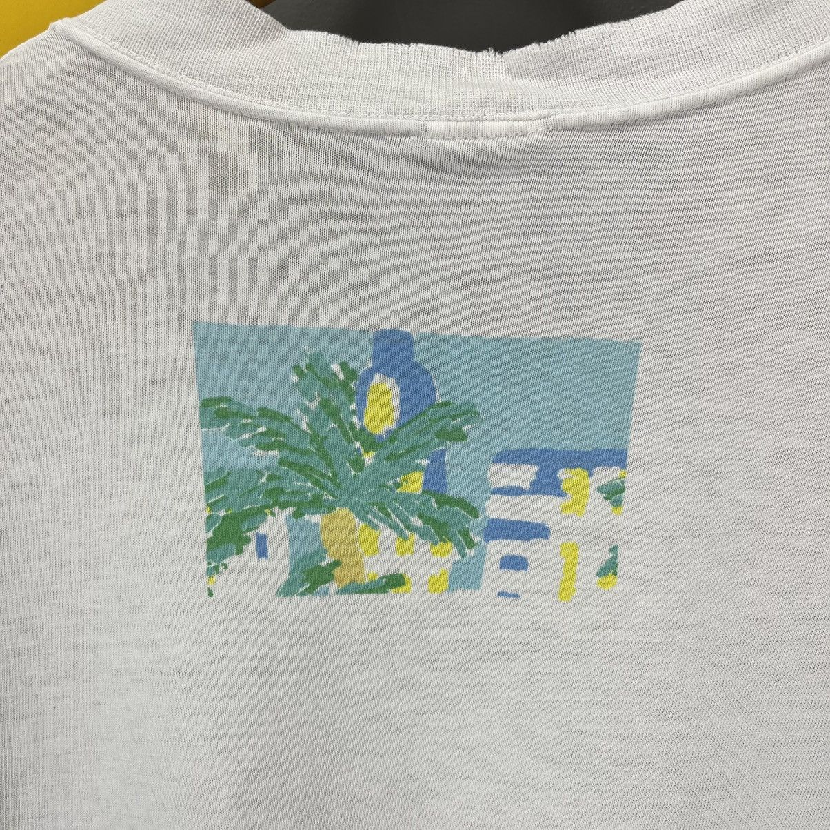 Vintage 90s Vintage HAWAII by CRAZY SHIRT Crew Neck T Shirt #2033/14 Size US M / EU 48-50 / 2 - 11 Thumbnail