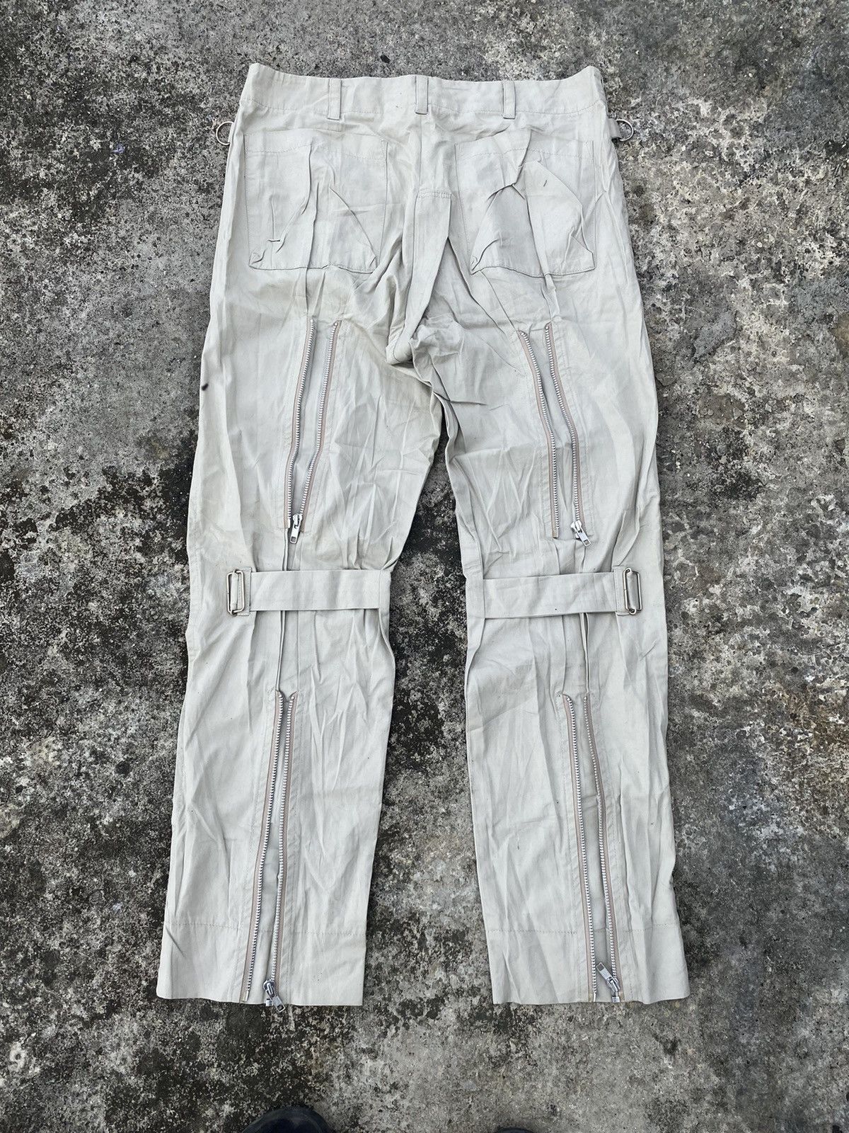 20471120 × Beauty Beast × Japanese Brand 2000s Cosamental - Overzip Bondage Pants Size US 30 / EU 46 - 2 Thumbnail