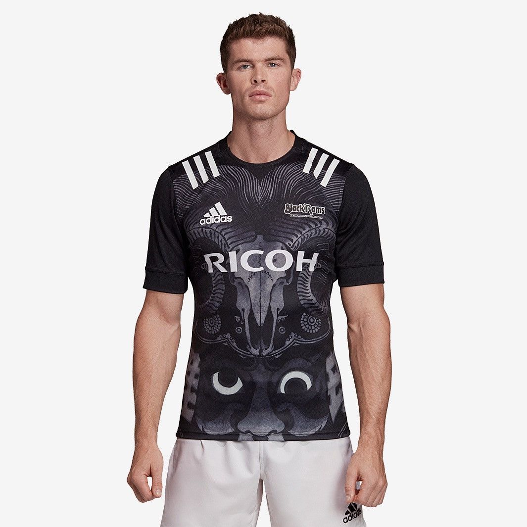 Adidas RICOH Black Rams Tokyo Football Rugby Jersey Adidas 2020 Size US XS / EU 42 / 0 - 3 Thumbnail