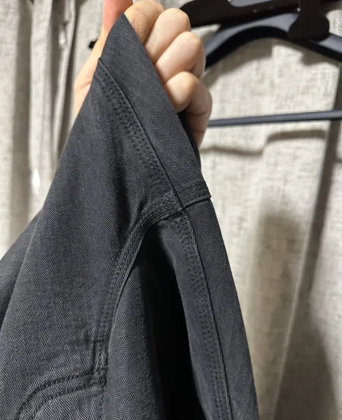 Chrome Hearts Herringbone Carpenter Pants Grey Size US 38 / EU 54 - 11 Thumbnail