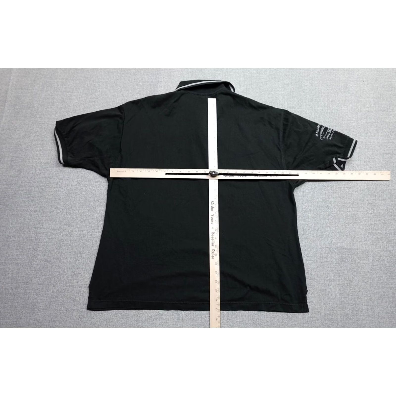 Harley Davidson Vintage Harley-Davidson Polo Mens XL Black Motorcycle Logo Polo Shirt Short Sleeve Golf Casual Distressed Style Mens Size US XL / EU 56 / 4 - 5 Thumbnail