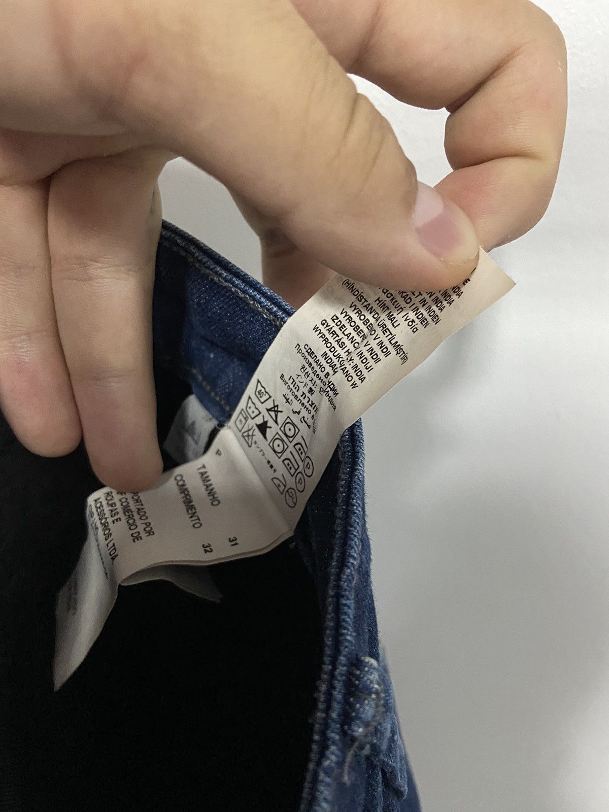 G-Star × Vintage G-Star Raw jeans Denim Pants big logo GS01 Size US 31 - 9 Thumbnail
