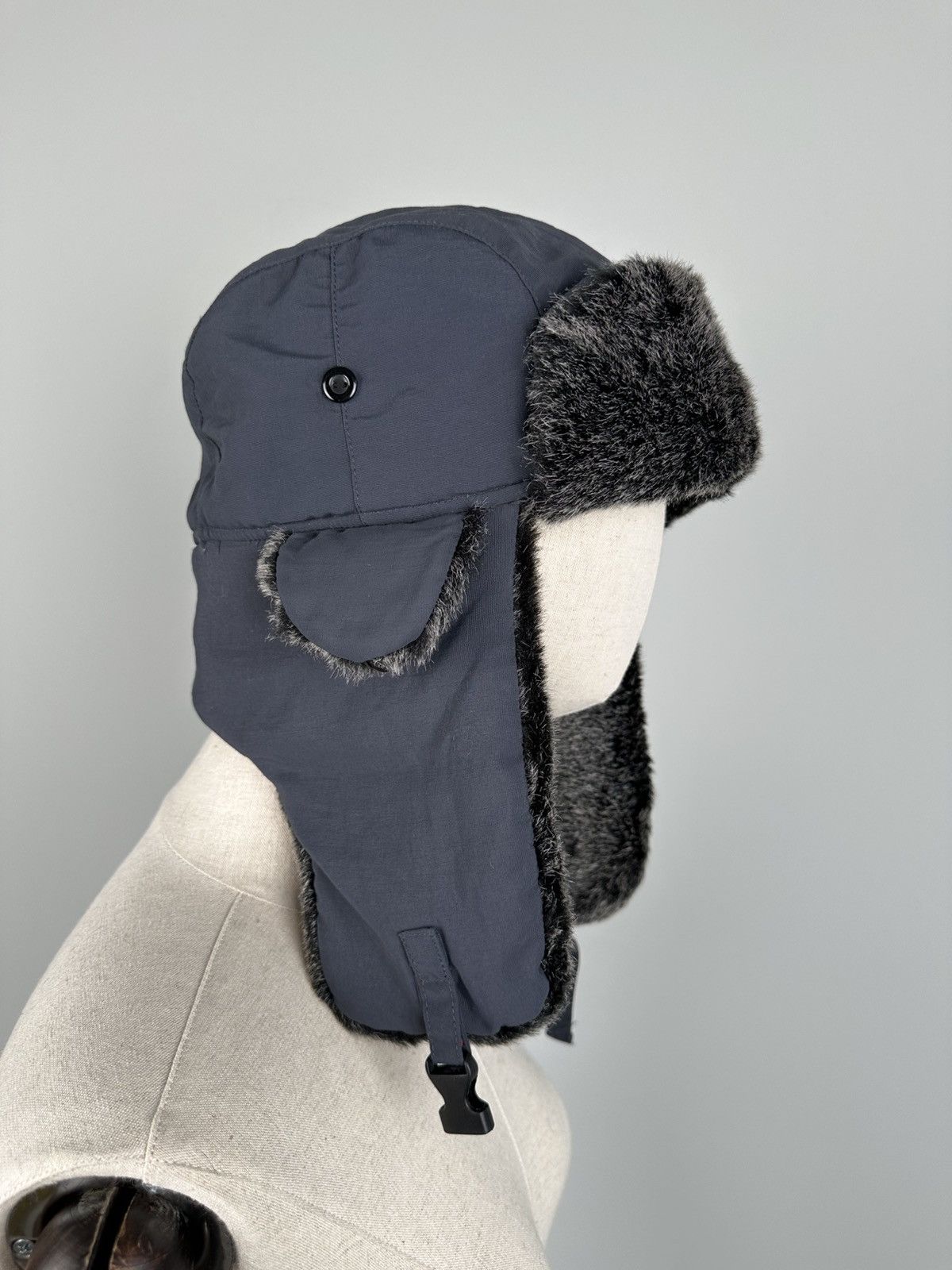Vintage Avant Garde Vintage Y2k Ushanka Hat Size ONE SIZE - 7 Thumbnail