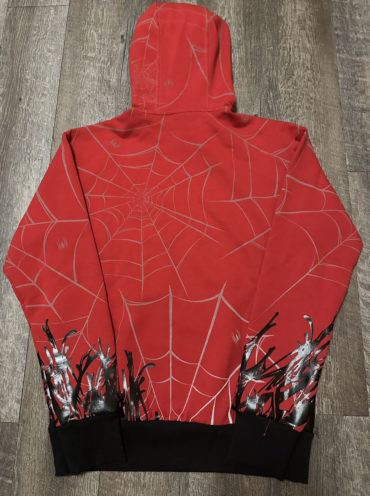 Adidas Adidas x Marvel Spiderman 2 Promo Hoodie size Small Size US S / EU 44-46 / 1 - 9 Thumbnail
