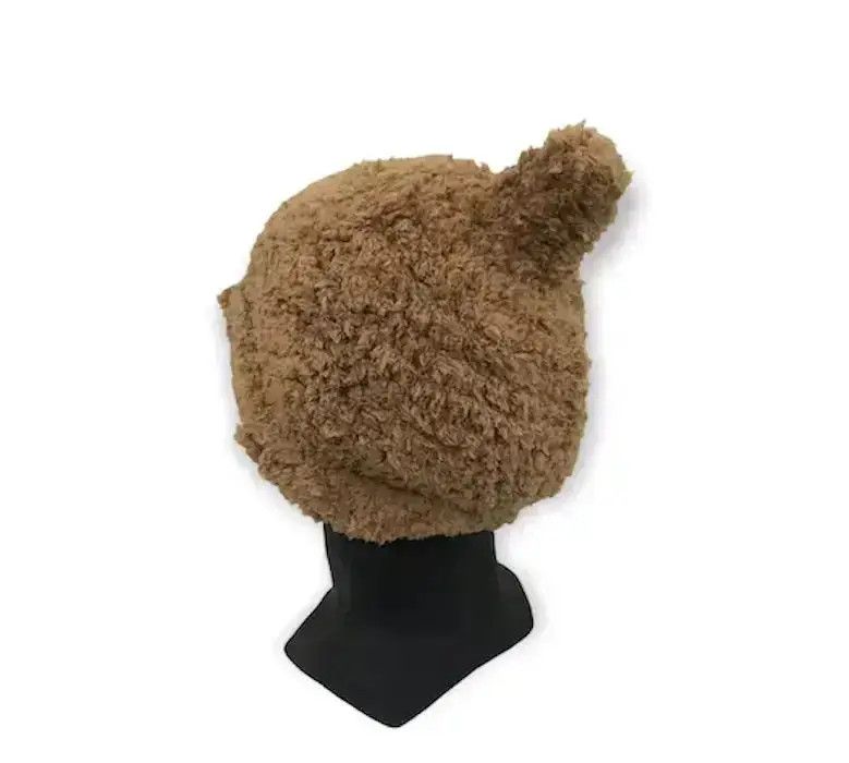 Vintage Rare Japanese Brand Fleece Plain Beanie Hat Size ONE SIZE - 3 Thumbnail