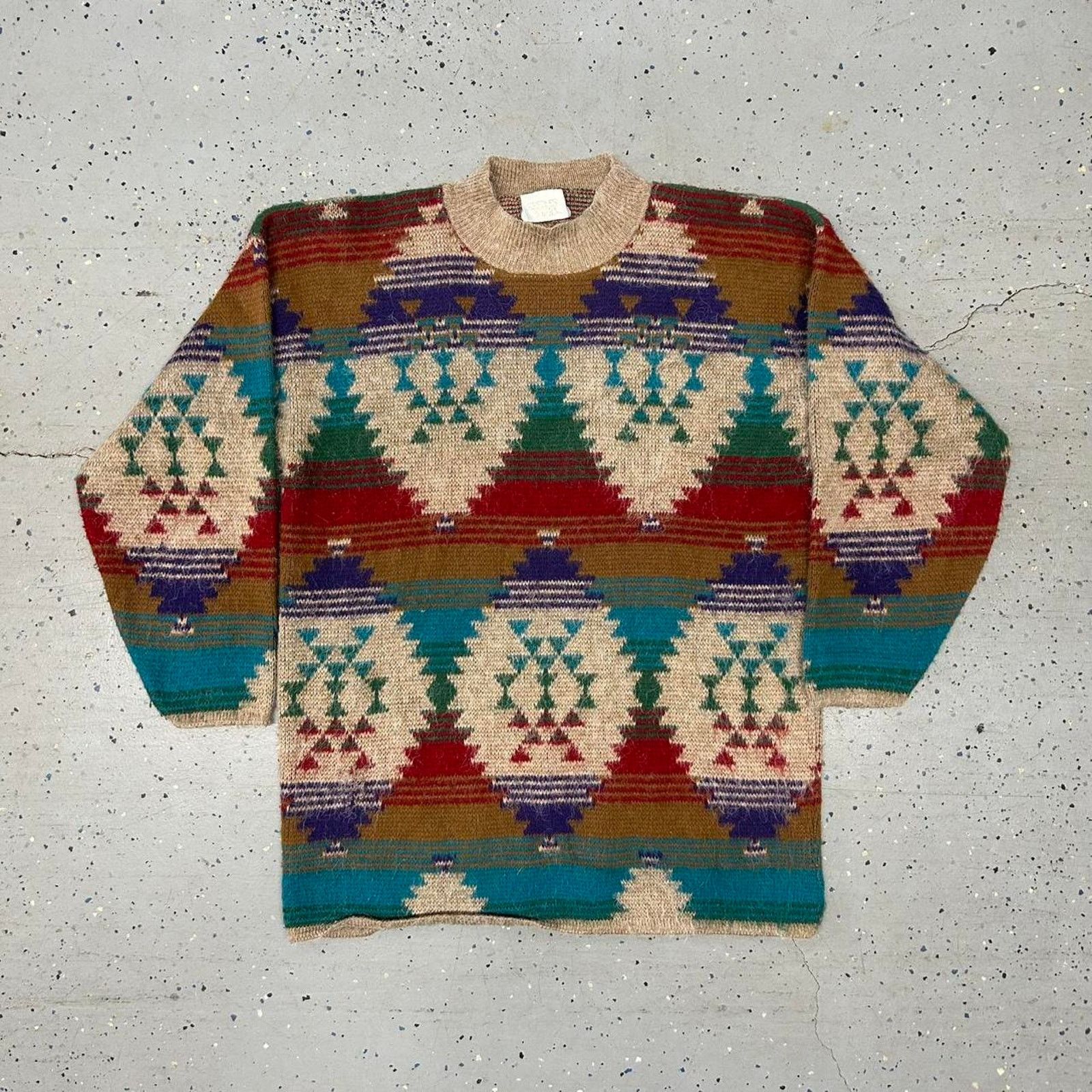 Other vintage Needles & yarn Southwestern multi-coloured sweater Size M / US 6-8 / IT 42-44 - 1 Thumbnail