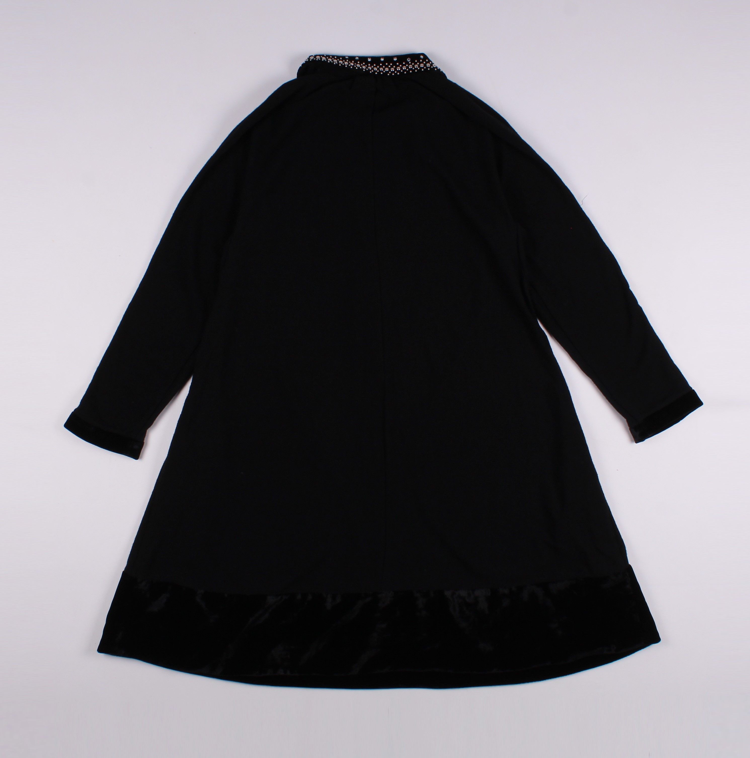 Sonia Rykiel Vintage Sonia Rykiel Wool Long Sleeve Collared Dress Size L / US 10 / IT 46 - 10 Thumbnail