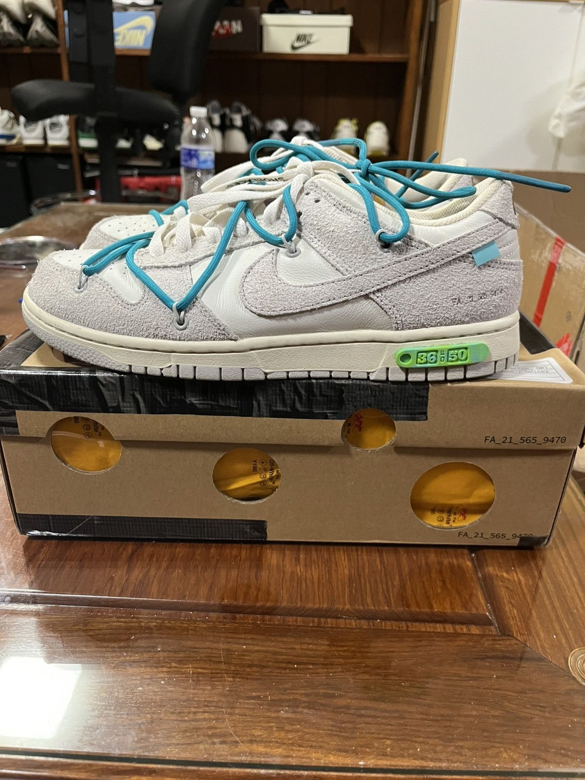 Nike × Off-White Off white dunk lot 36 Size US 9 / EU 42 - 1 Thumbnail