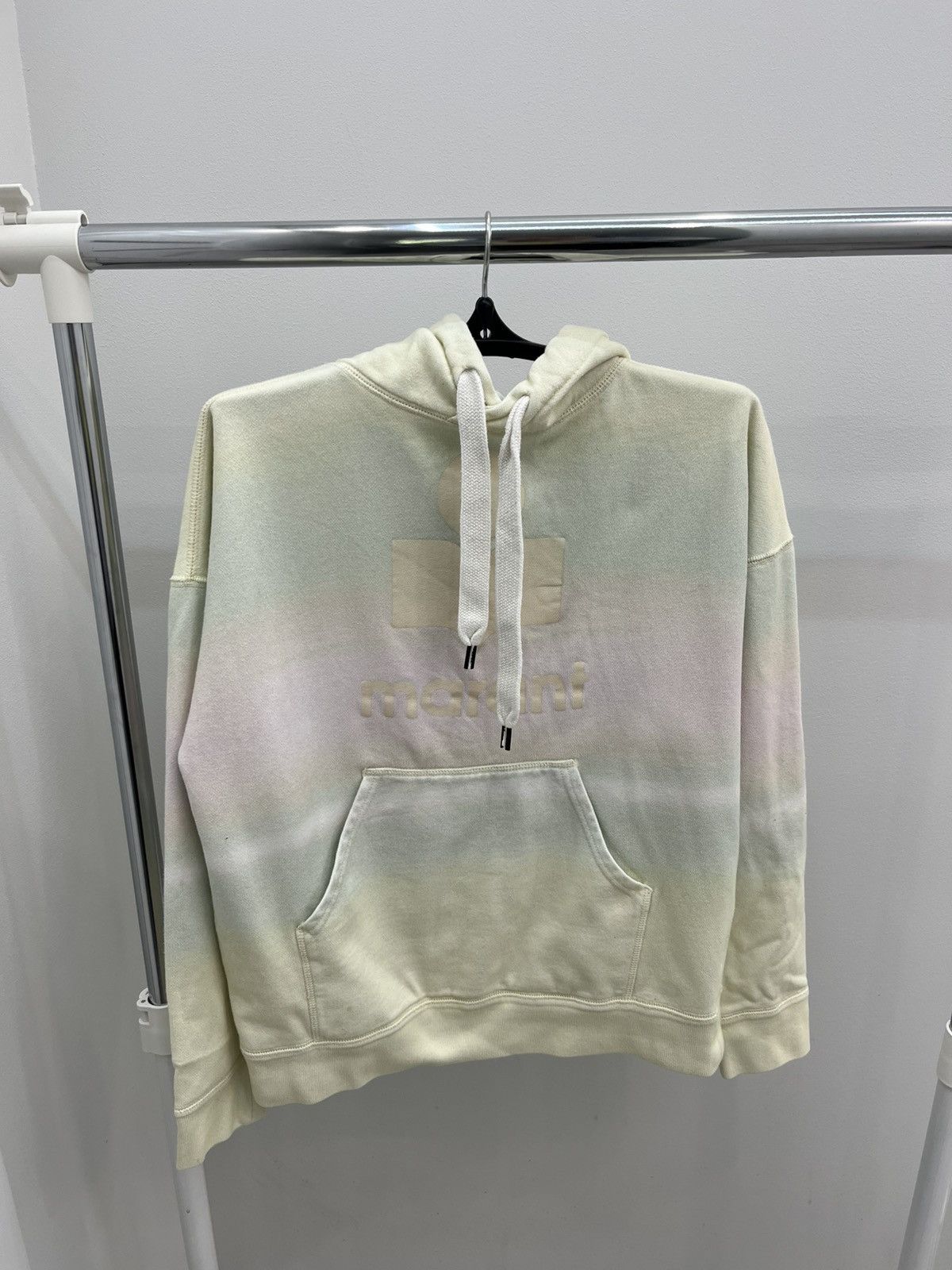 Isabel Marant Etoile Isabel Marant Etoile Oversized Tie Dye Big Logo Hoodie Size XS / US 0-2 / IT 36-38 - 3 Thumbnail