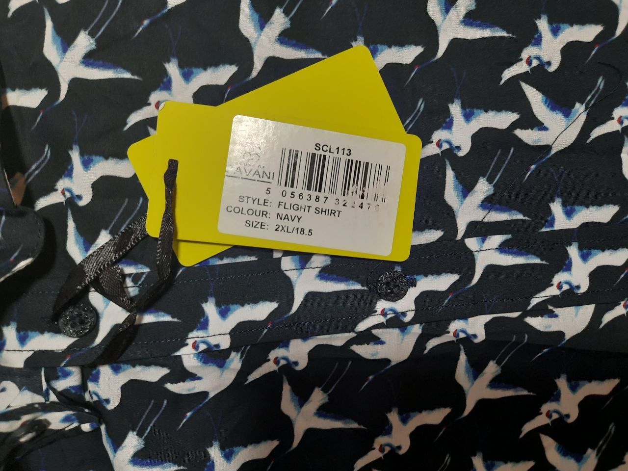 Other Cavani Printed Shirt Size US XXL / EU 58 / 5 - 12 Thumbnail