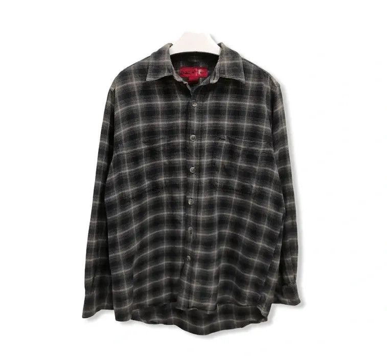 Vintage Vintage Old College inn Plaid Tartan Flannel Shirt 👕 Size US S / EU 44-46 / 1 - 1 Thumbnail