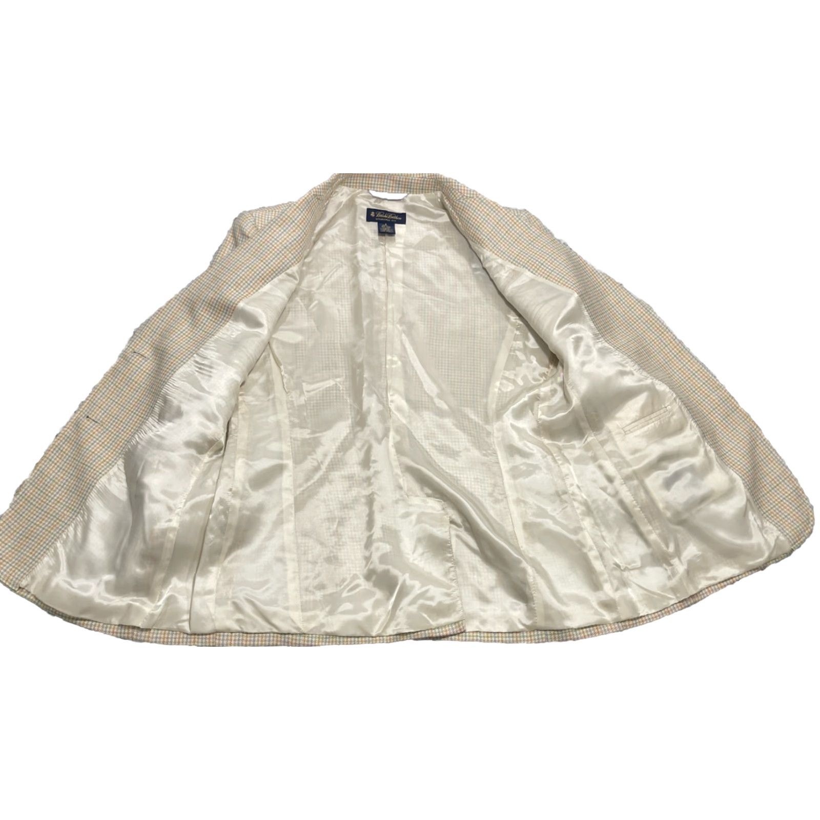 Brooks Brothers Brooks Brothers Blazer Jacket Silk Linen Wool Italy Size 8 EUC Size M / US 6-8 / IT 42-44 - 4 Thumbnail