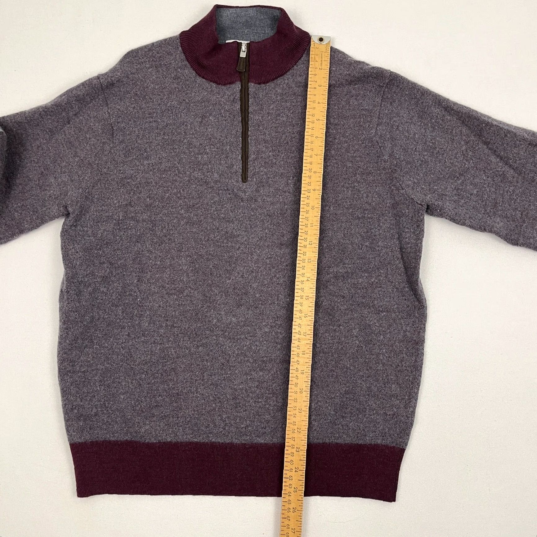 Peter Millar Peter Millar Sweater Mens M Red Extra Fine Merino Wool Quarter Zip Pullover Size US M / EU 48-50 / 2 - 4 Thumbnail