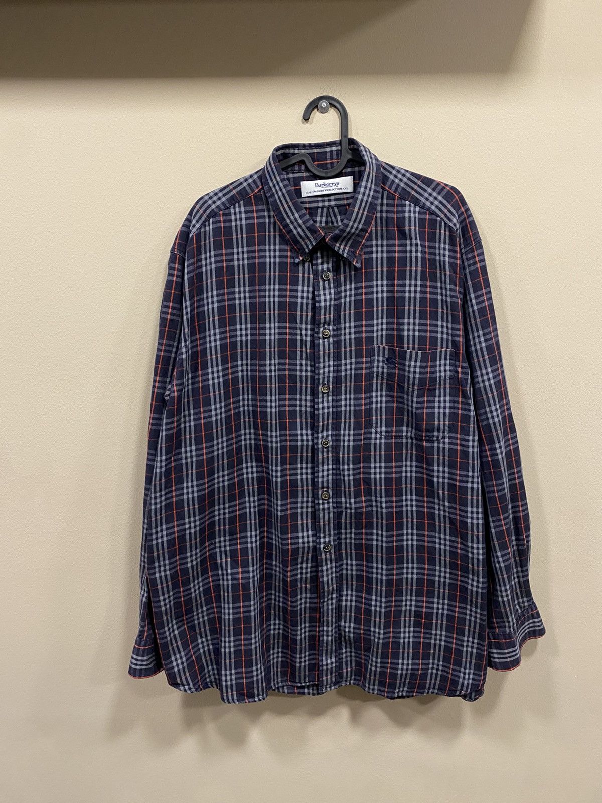 Burberry Vintage Burberry’s Nova Check Shirt Size US XXL / EU 58 / 5 - 1 Thumbnail